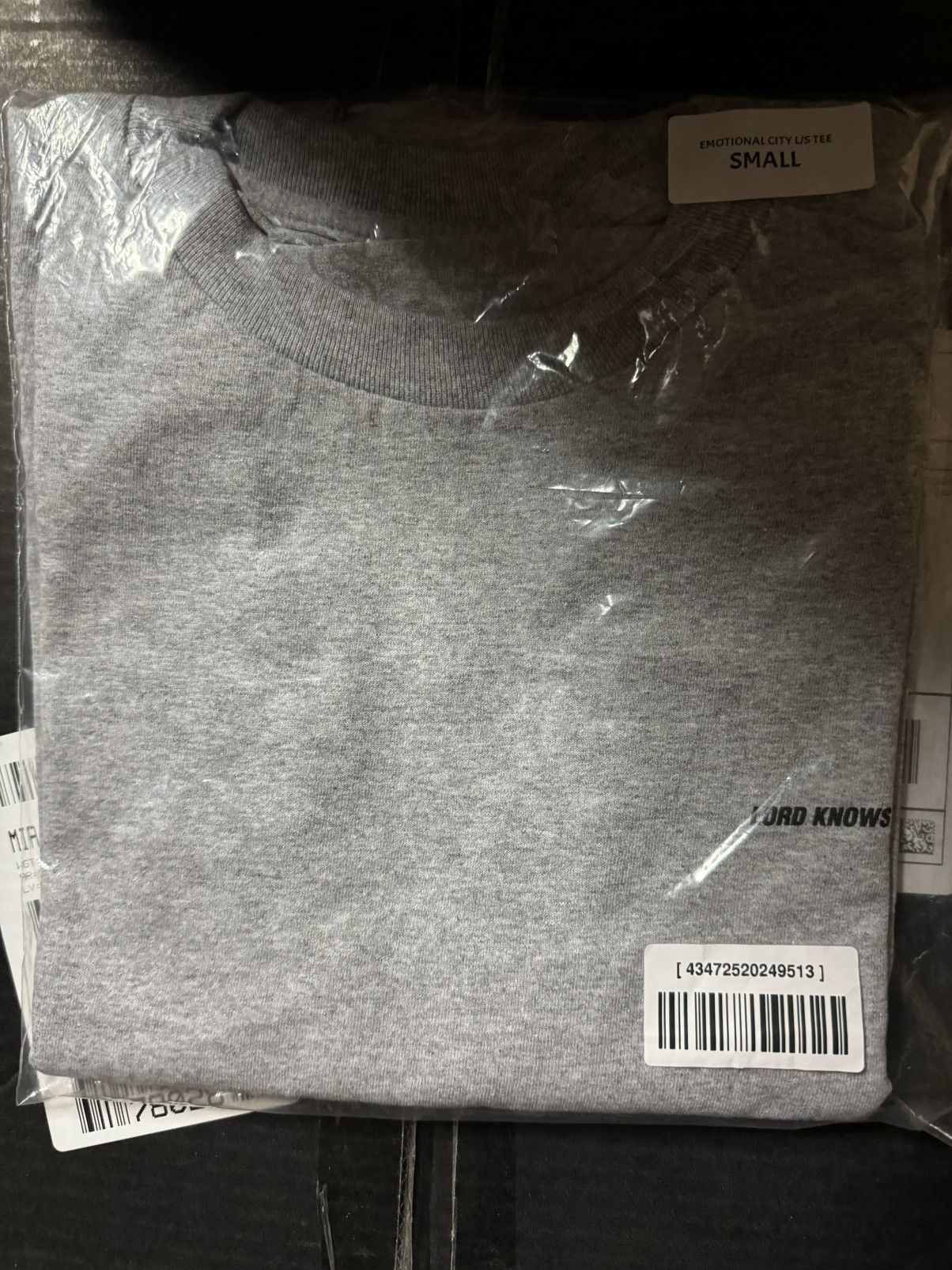 Lxrdknows LXRDKNOWS emotional city suicide hotline OG long sleeve tee Size US S / EU 44-46 / 1 - 5 Thumbnail