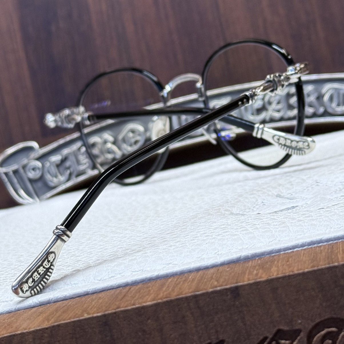 Chrome Hearts Chrome Hearts FIRKIN Glasses Size ONE SIZE - 9 Thumbnail