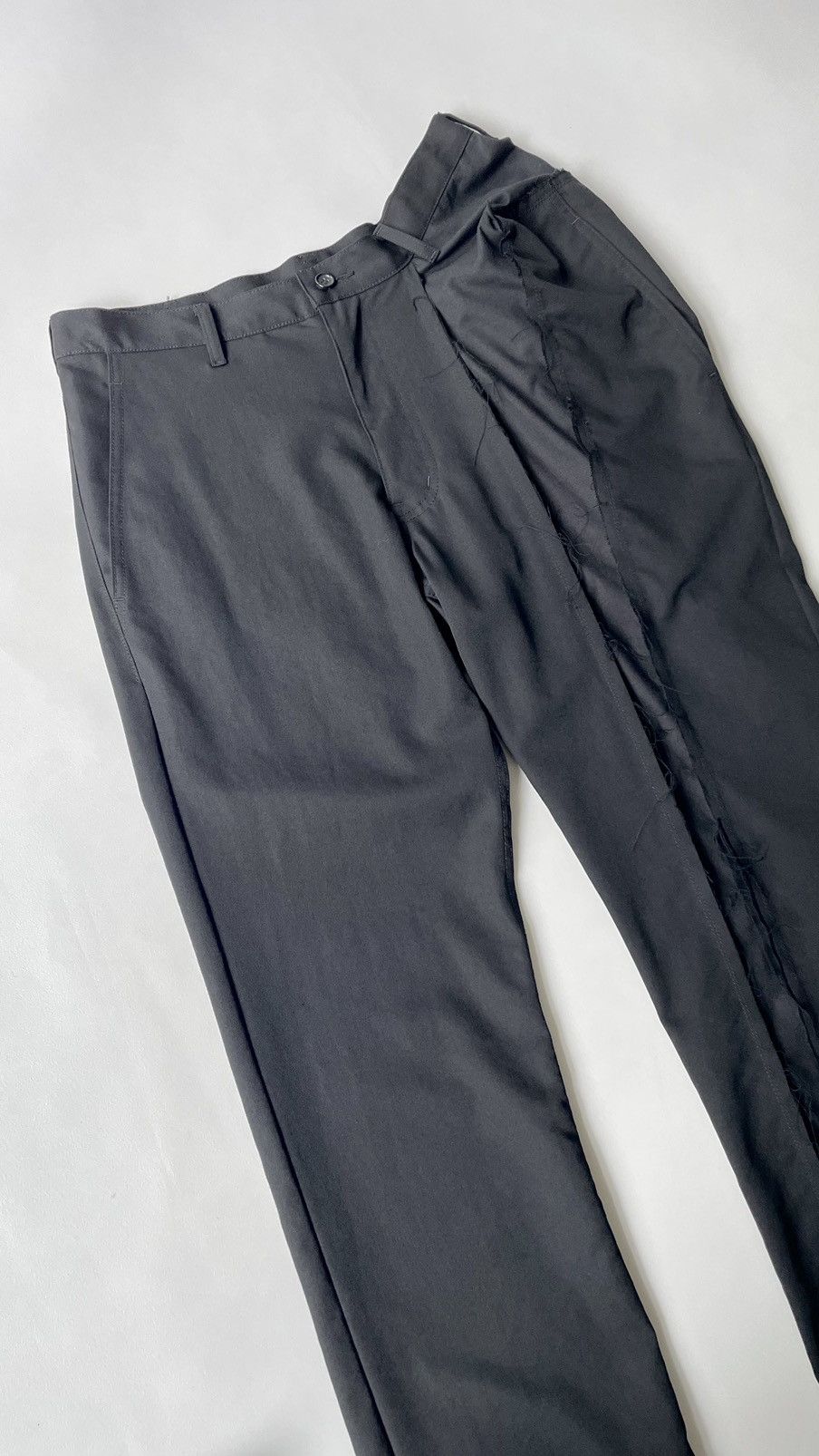 Comme des Garcons A/W 06 ‘Reworked’ Black Wool Trousers Size 26" / US 2 / IT 38 - 8 Thumbnail
