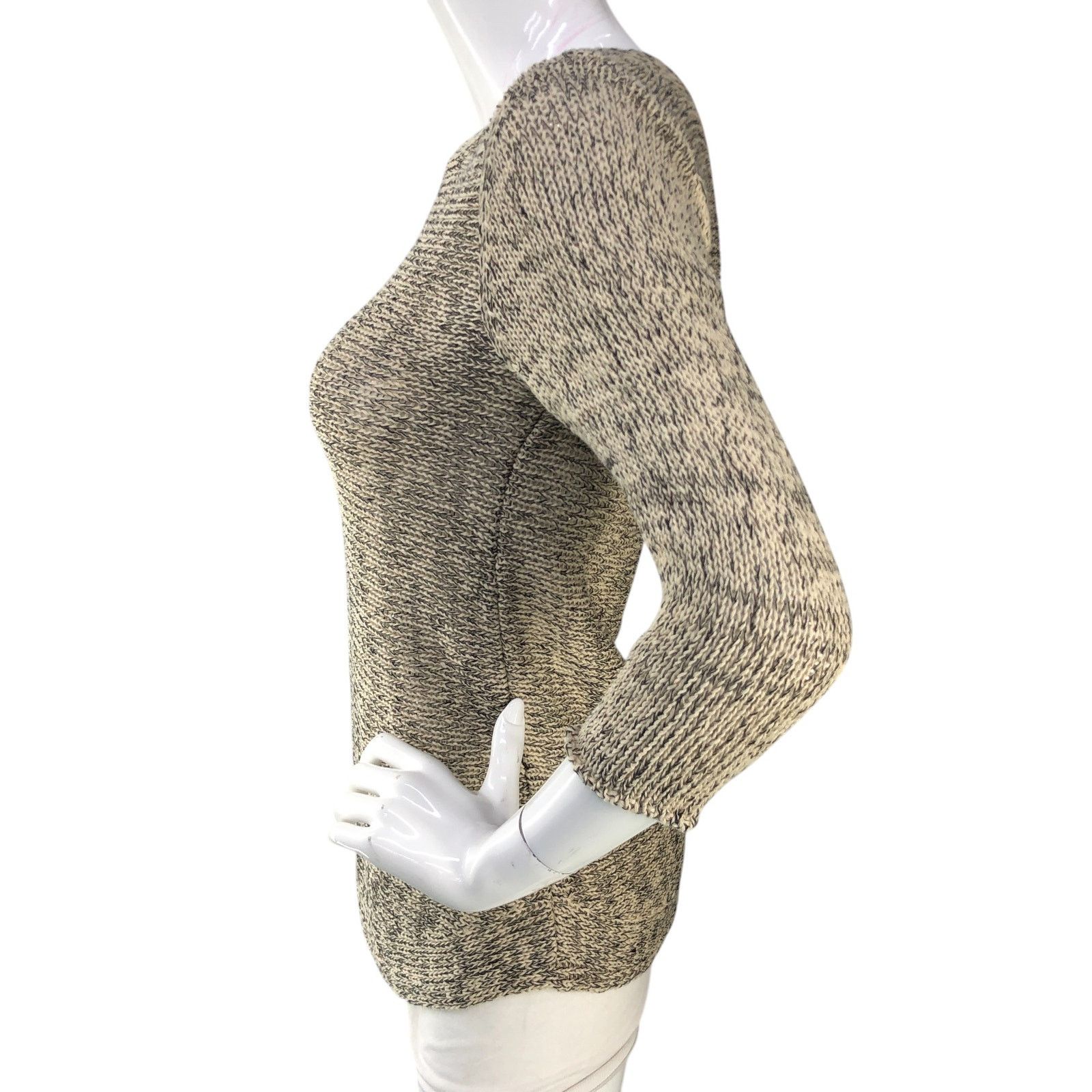 Eileen Fisher Eileen Fisher Size S Sweater Open Knit Organic Cotton Linen Size S / US 4 / IT 40 - 5 Thumbnail