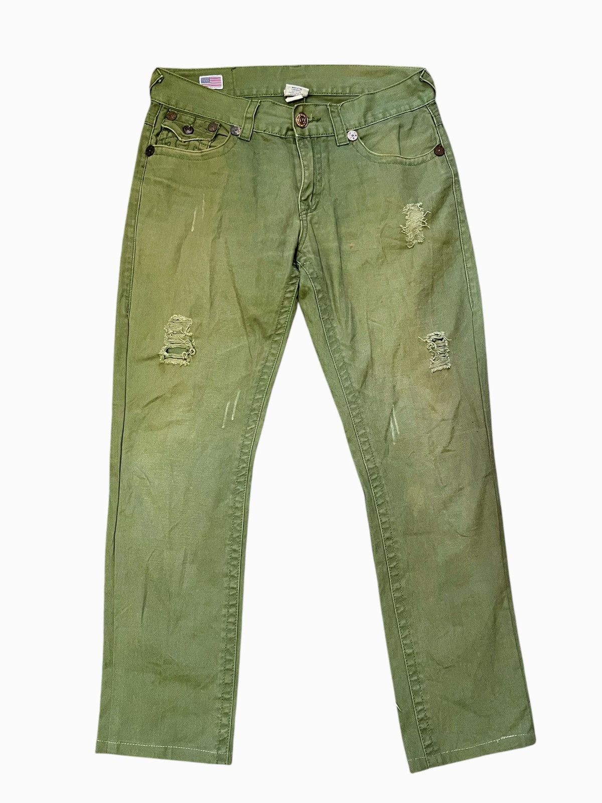 True Religion True Religion Boot Cut Denim Pant Size US 35 - 1 Thumbnail