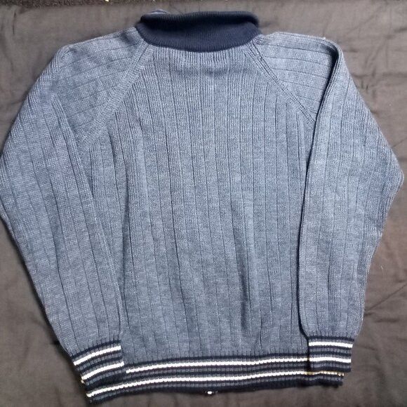 Vintage Vintage 70s Pebble Beach Sportswear Zipper Cardigan Sweater Size US XL / EU 56 / 4 - 4 Thumbnail