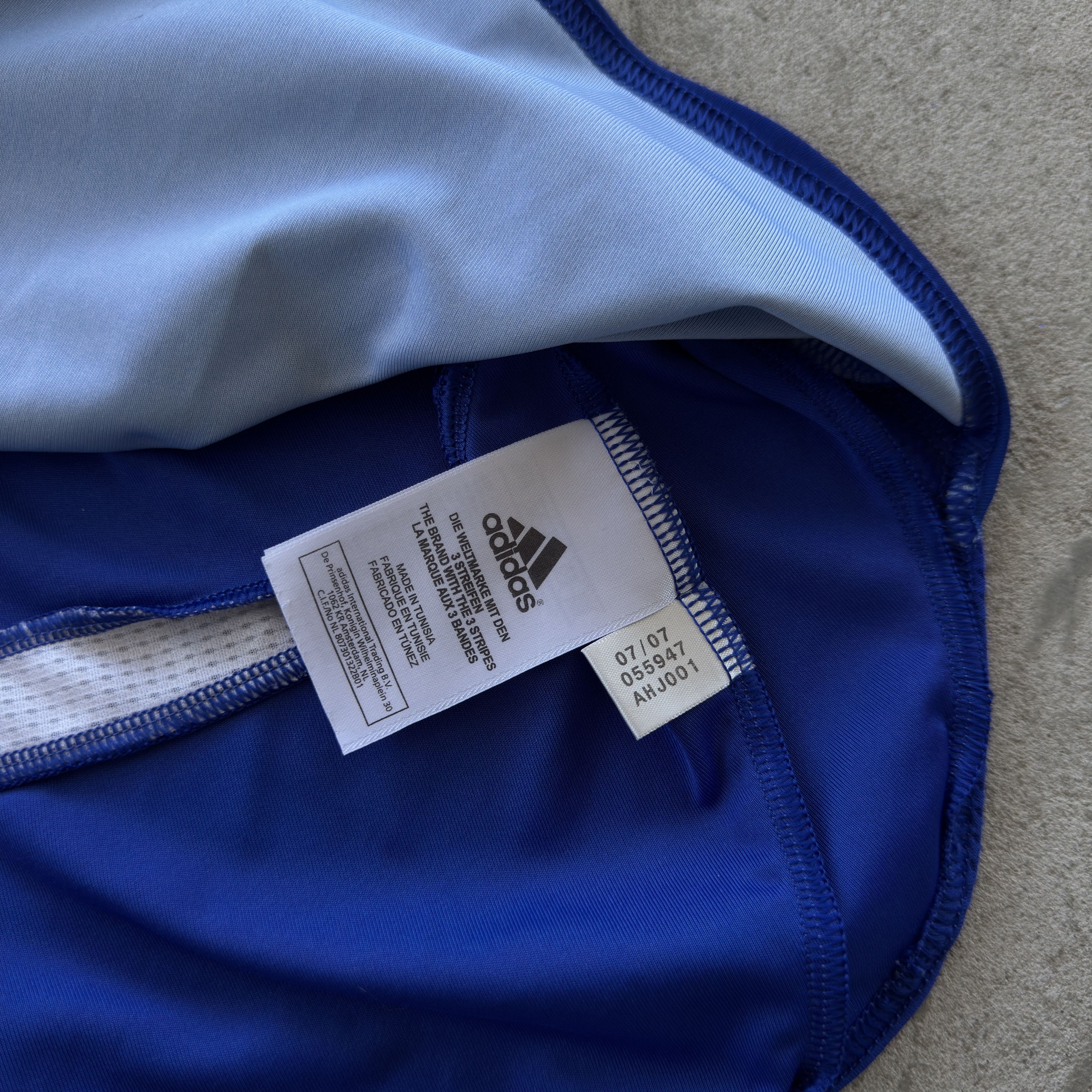 Adidas Vintage Adidas Dynamo Kyiv Long Sleeve Soccer Jersey Blue M Size US M / EU 48-50 / 2 - 7 Thumbnail