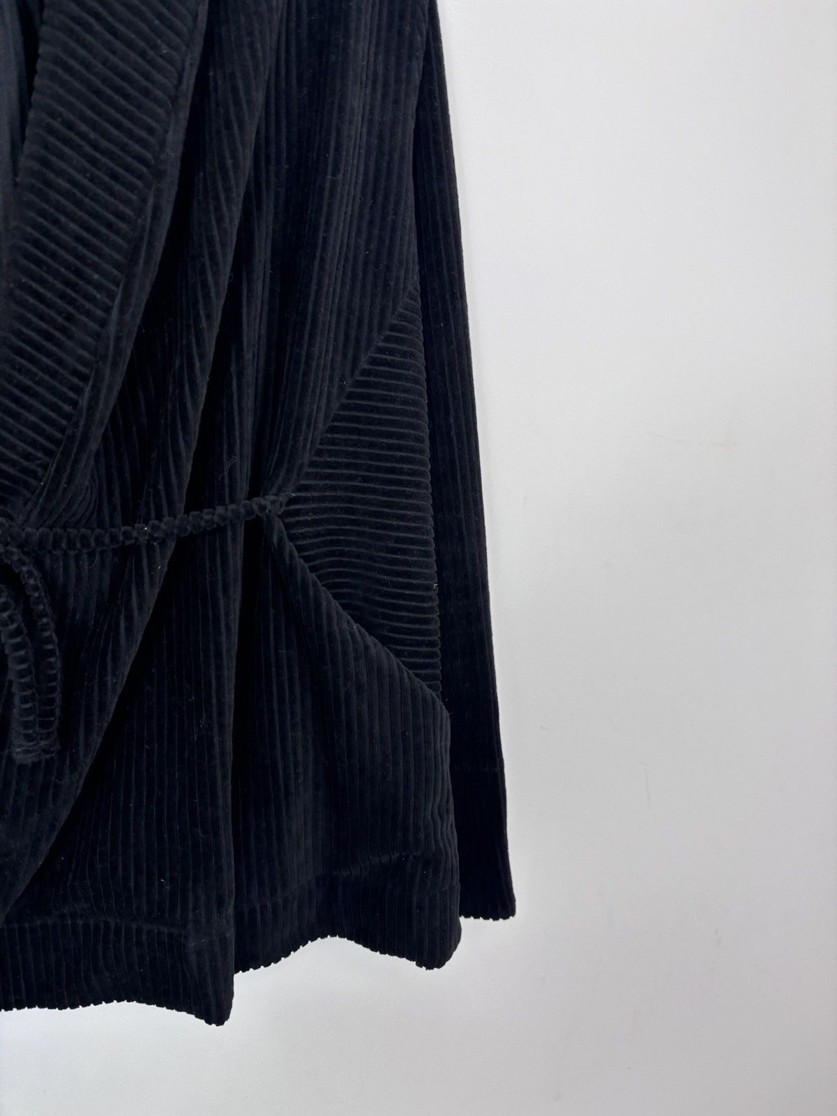 Gudrun Sjoden Gudrun Sjoden Women’s Black Velour Knit Cardigan Sweater Size M / US 6-8 / IT 42-44 - 6 Thumbnail