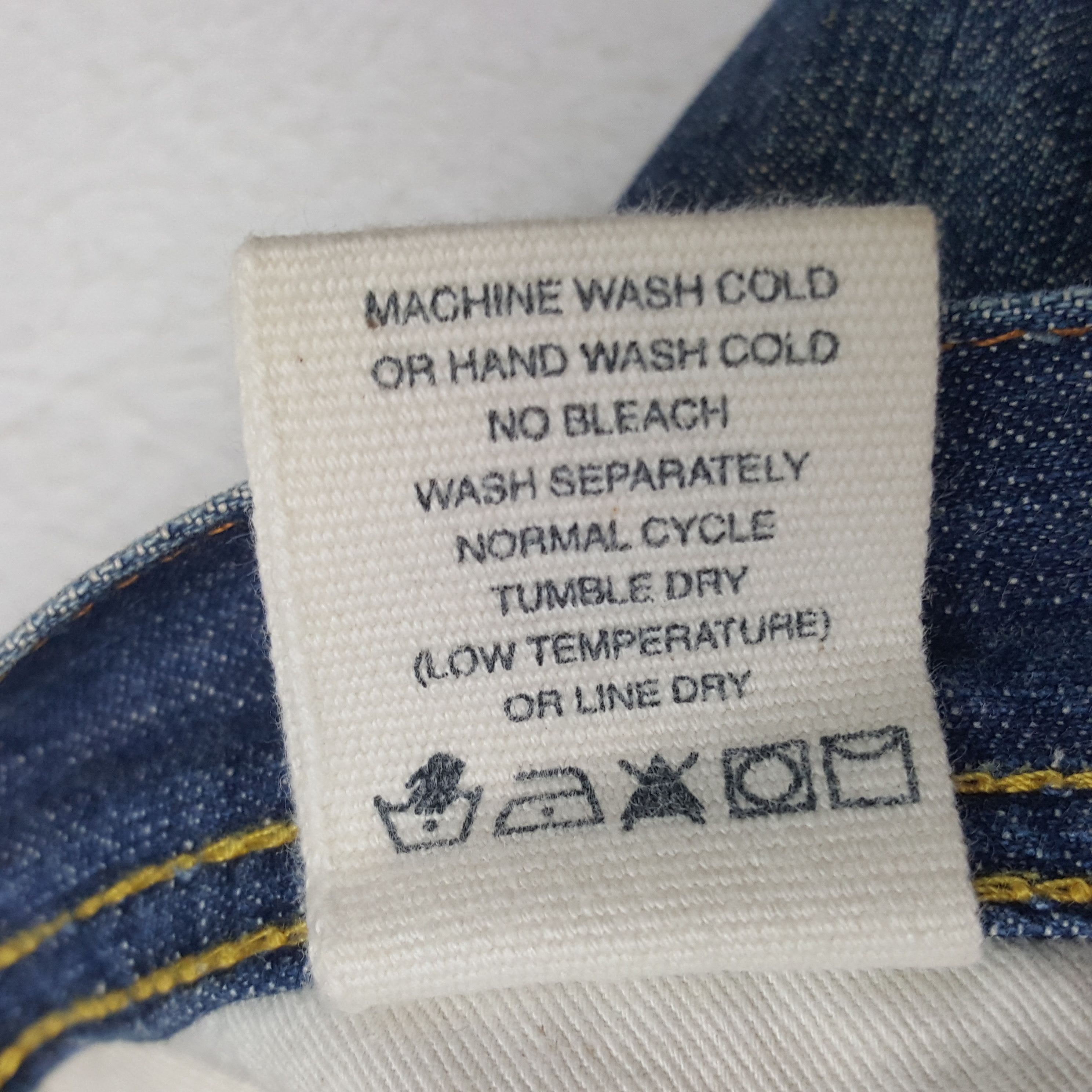 Evisu Vintage Evisu Paris Custom Daicock Denim Jeans Size US 30 / EU 46 - 15 Thumbnail