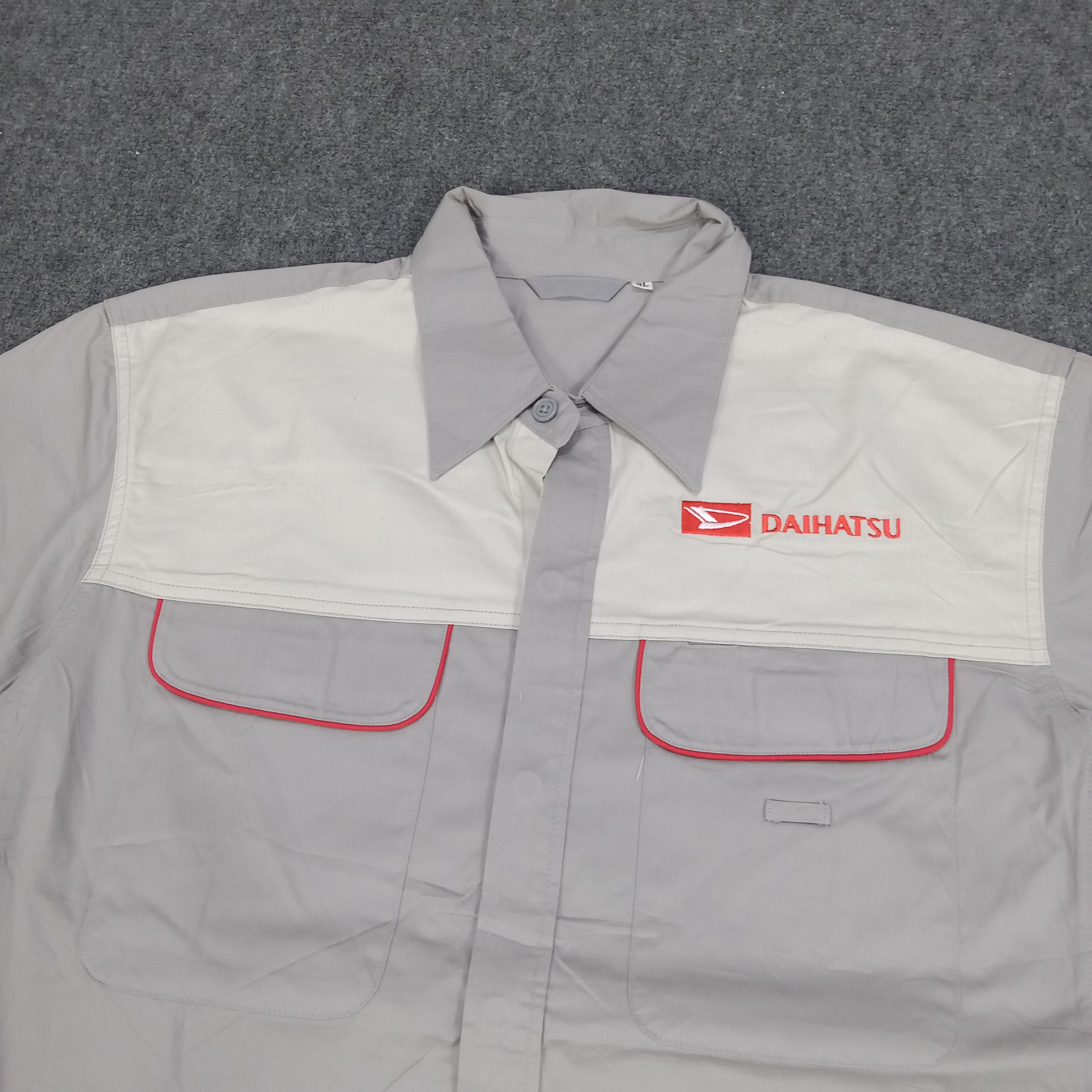Vintage Daihatsu Japanese Racing Crew Shirt Button Up Size US L / EU 52-54 / 3 - 2 Thumbnail