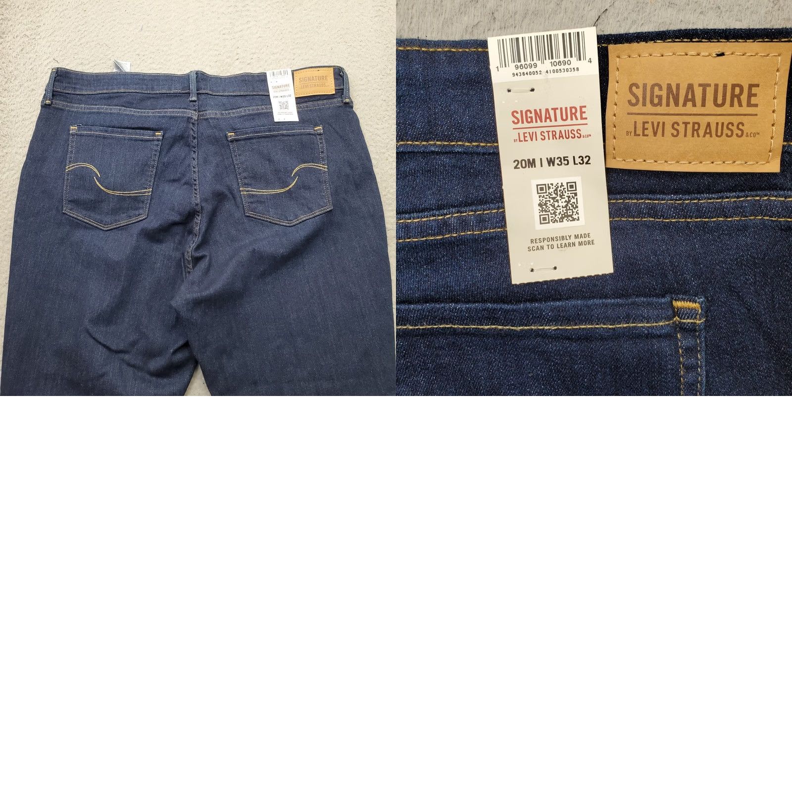 Levi's Levi's Bootcut Jeans Women's 35x32 Blue Denim Mid Rise 5-Pocket Design NWT Womens Size 35 Jeans男 Size 24" / US 00 / IT 34 - 8 Thumbnail