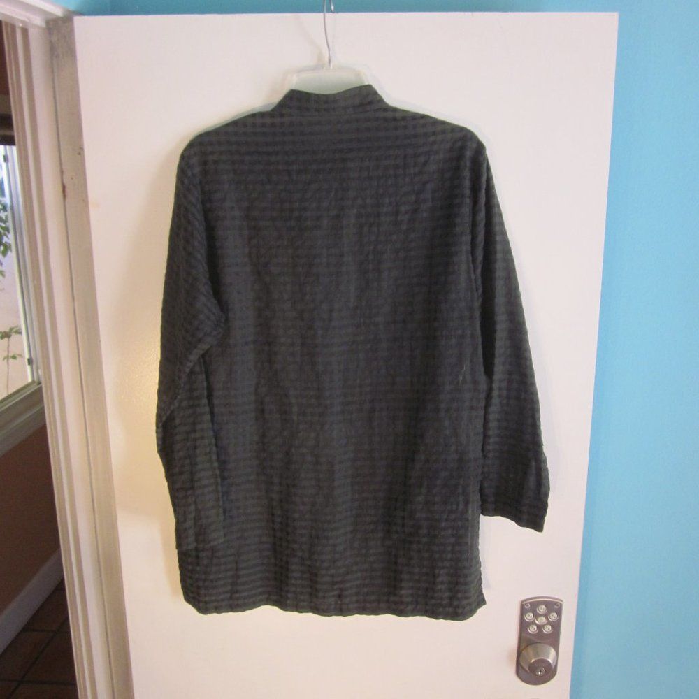 Habitat Cut Loose Dark Green Silk Tunic Womens Size XS Size XS / US 0-2 / IT 36-38 - 4 Thumbnail