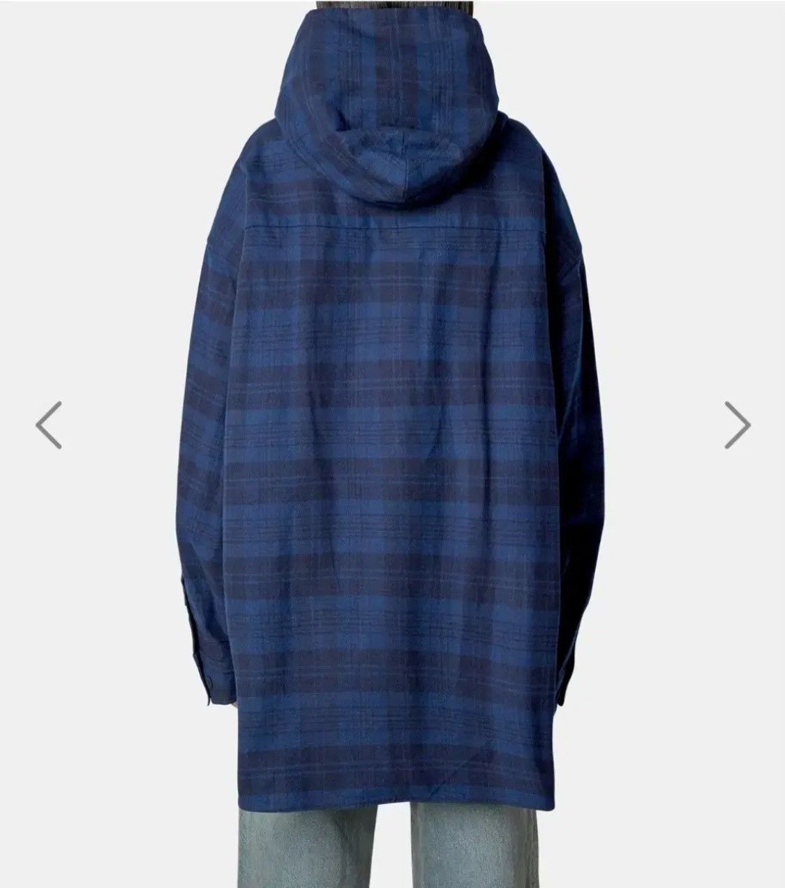 Balenciaga Balenciaga Flannel Hoodie Button Shirts Size US L / EU 52-54 / 3 - 2 Thumbnail
