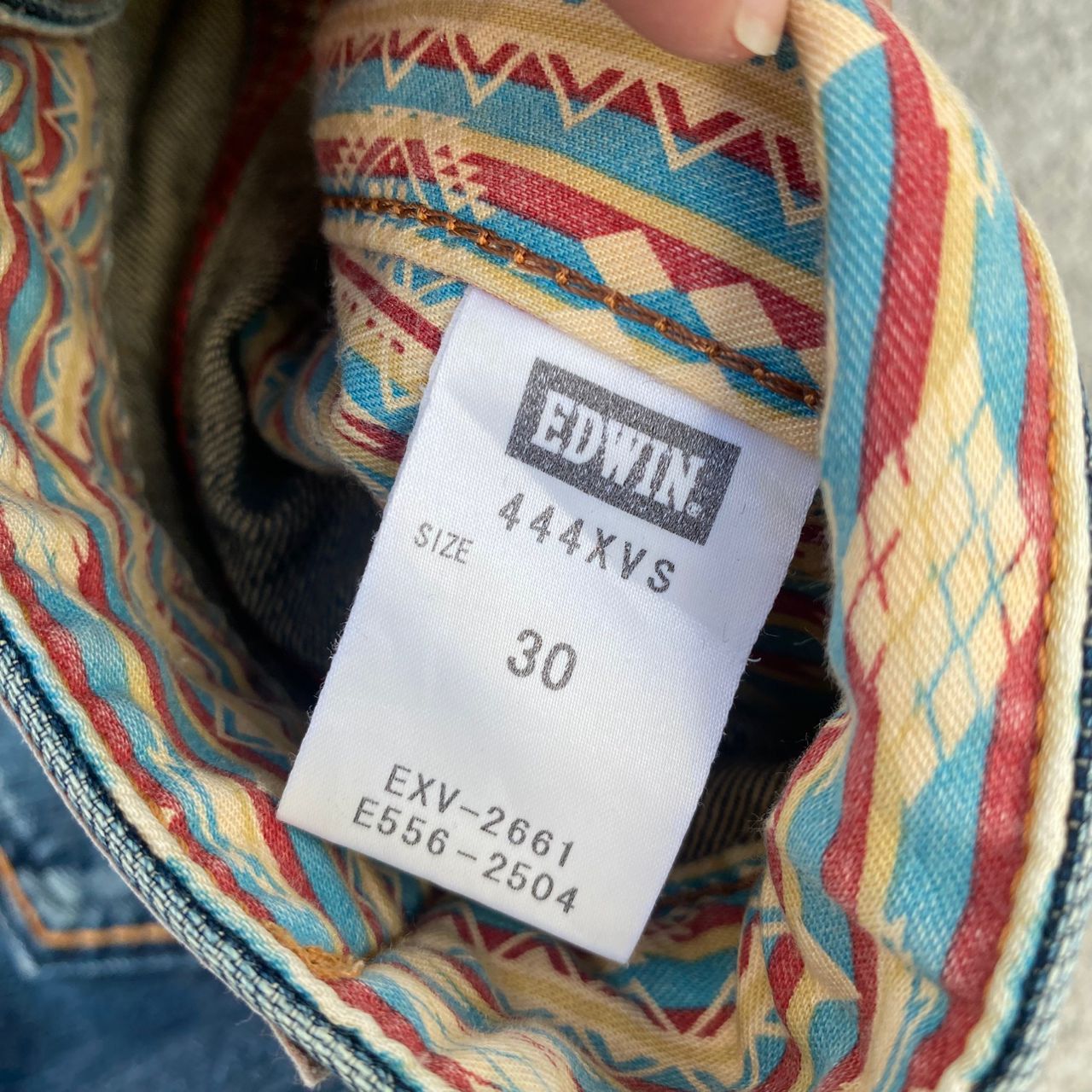 If Six Was Nine Vintage Edwin Exclusive Vintage Distressed Denim Size US 32 / EU 48 - 16 Thumbnail