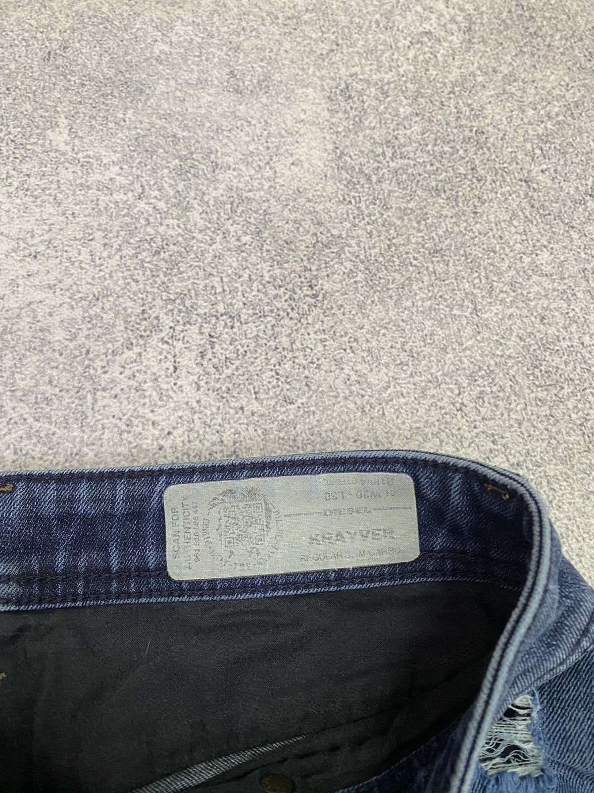 Diesel × Vintage Vintage Diesel Krayver Archival Denim Jeans Size US 30 / EU 46 - 8 Thumbnail