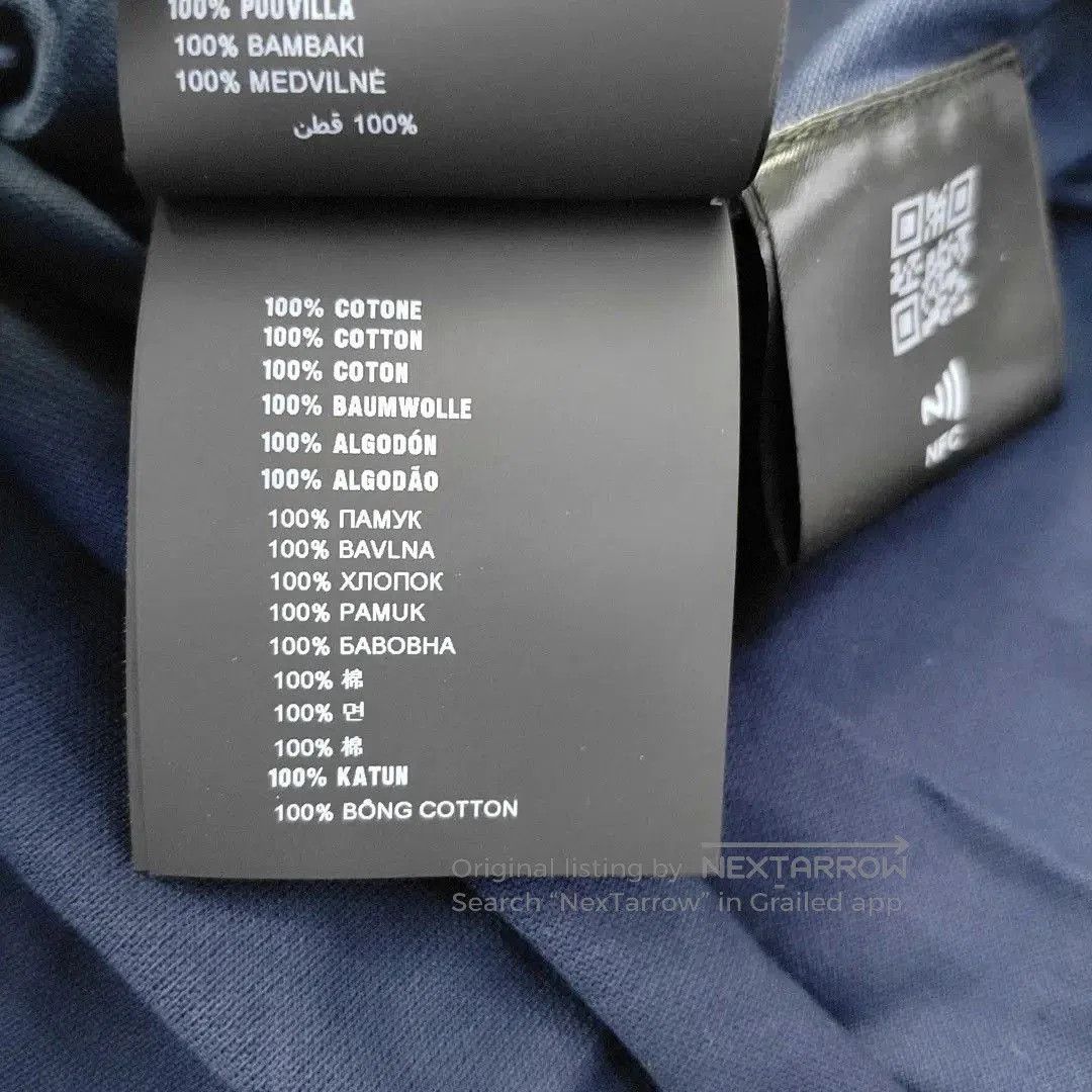 Prada Prada Men's Long Sleeve Polo Shirt. Size US M / EU 48-50 / 2 - 3 Thumbnail