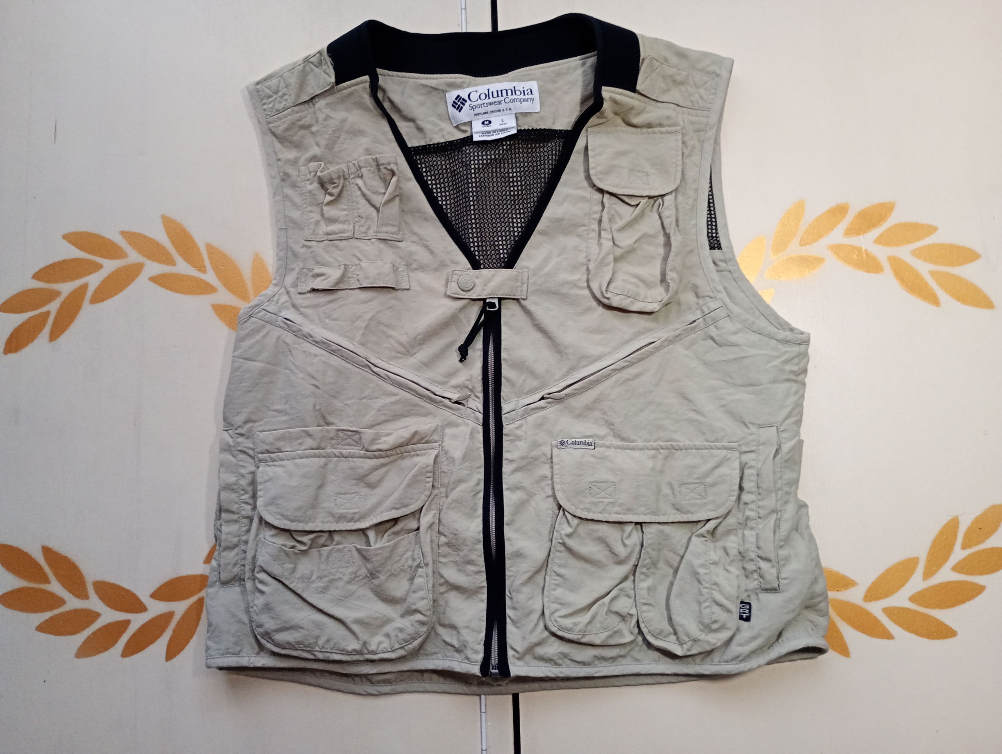 Columbia Columbia Fishing/Tactical Vest Vintage Size US M / EU 48-50 / 2 - 2 Thumbnail
