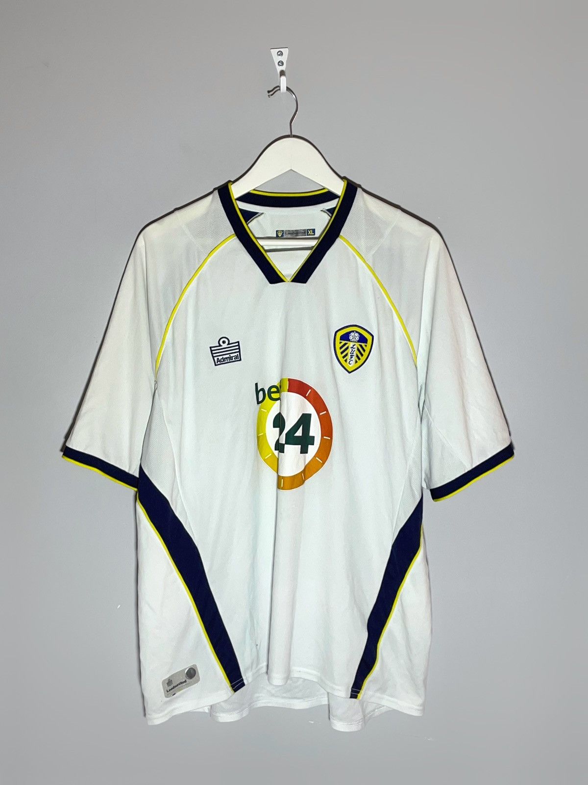 Vintage Leeds United Admiral 2006-07 Home Football Shirt Size US XL / EU 56 / 4 - 1 Thumbnail