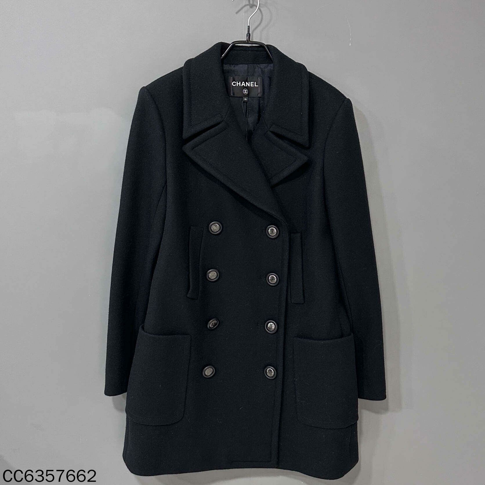 Chanel Chanel Blue Coat XL Women Size XL / US 12-14 / IT 48-50 - 1 Thumbnail
