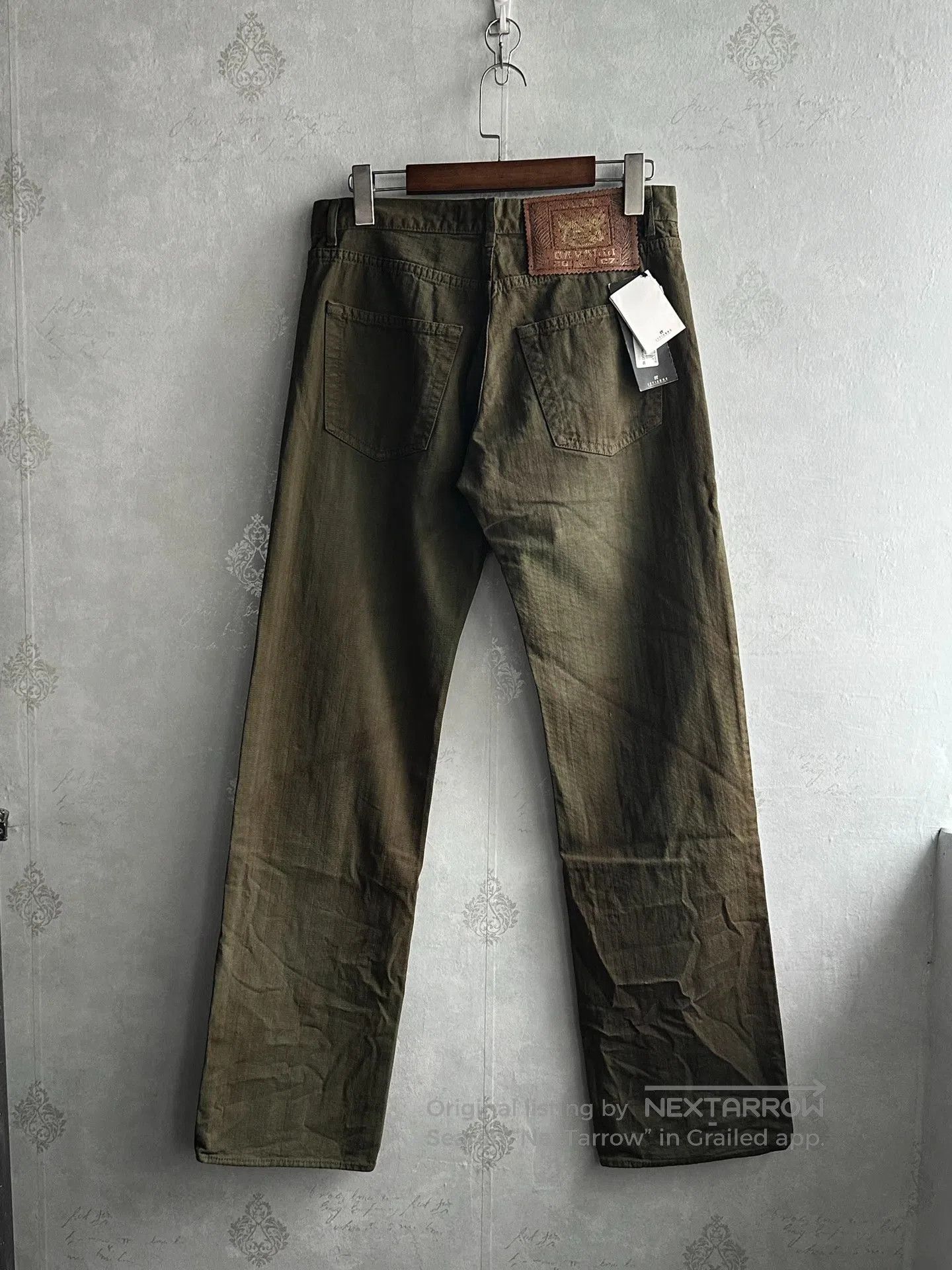 Just Cavalli Just Cavalli 00s Water-washed, faded long pants| Size US 30 / EU 46 - 2 Thumbnail