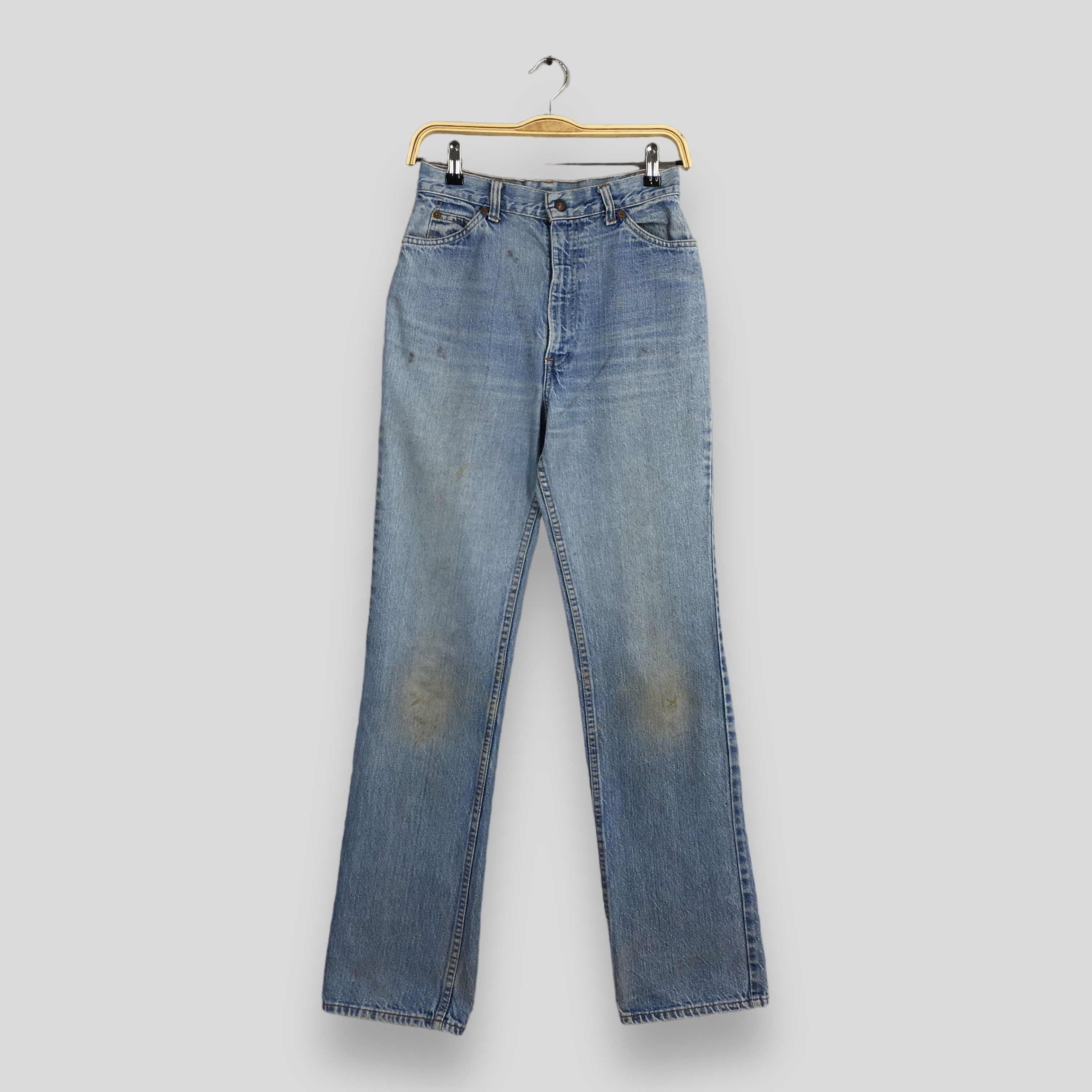 Levi's Size 25x31 Vintage Levi's 505 Light Wash Zipper Jeans S618 Size 25" / US 0 / IT 36 - 1 Thumbnail