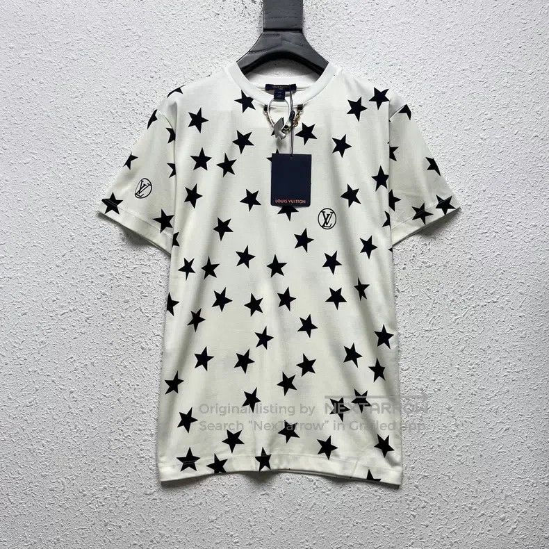 Louis Vuitton Louis Vuitton Beige Stars Full of Chest Chain Letters Logo Size US XS / EU 42 / 0 - 1 Thumbnail