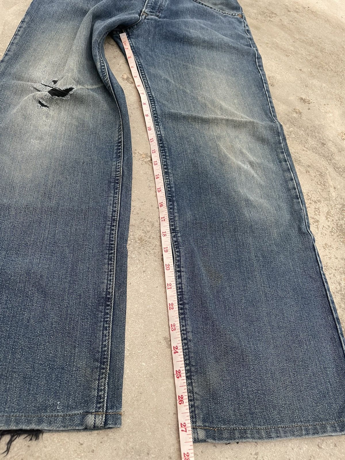 Lee Vintage Lee Riders Distressed Denim Size US 30 / EU 46 - 17 Thumbnail