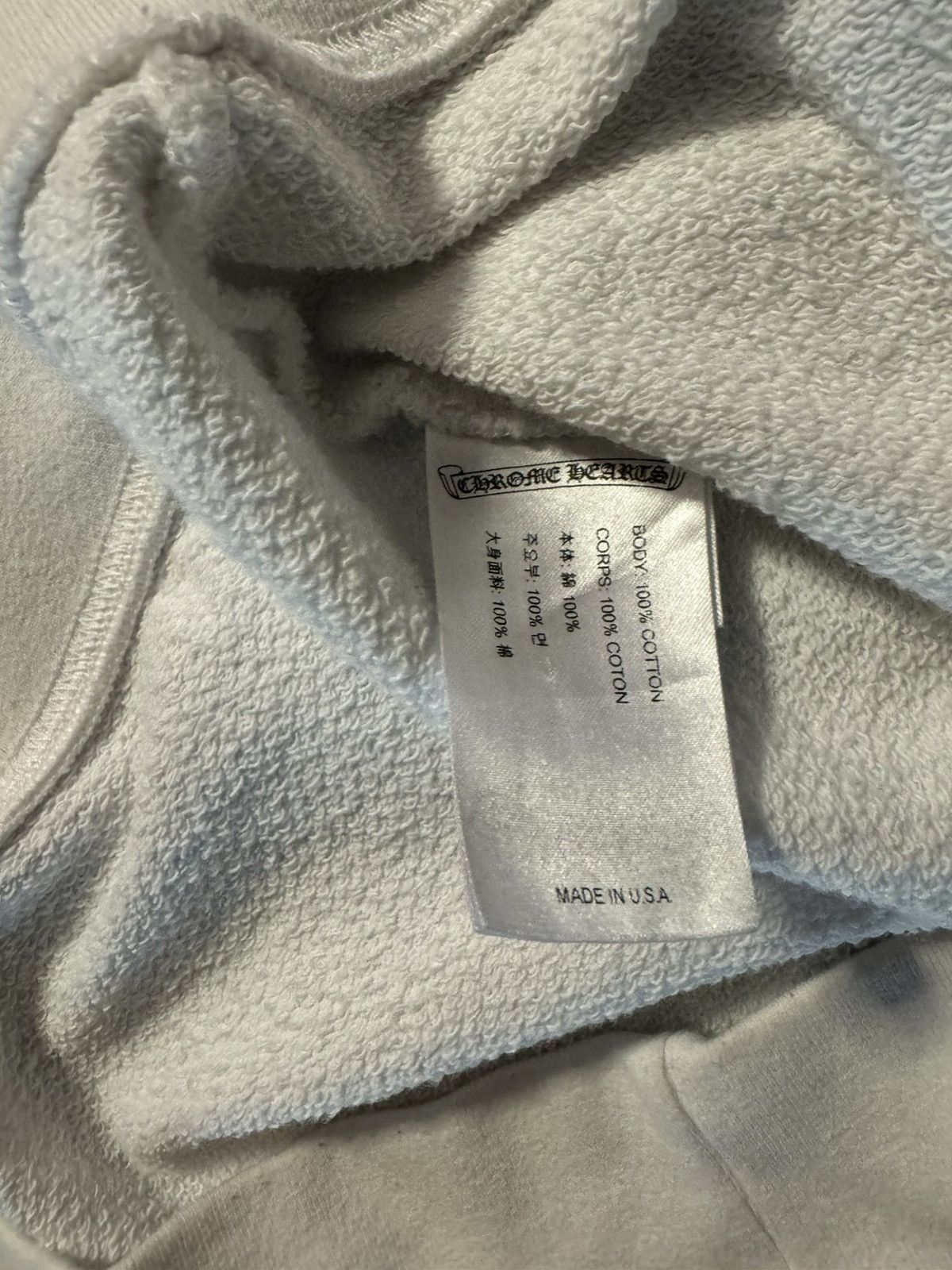 Chrome Hearts × Matty Boy Chrome Heart White Flag Hoodie Size US L / EU 52-54 / 3 - 5 Thumbnail