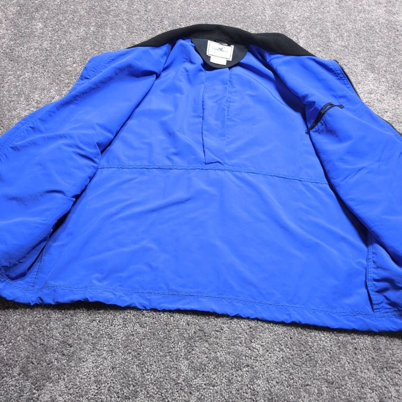Vintage Vtg Wintergreen Jacket Mens Large Blue Full Zip Handmade In Ely Minnesota RARE Size US L / EU 52-54 / 3 - 5 Thumbnail