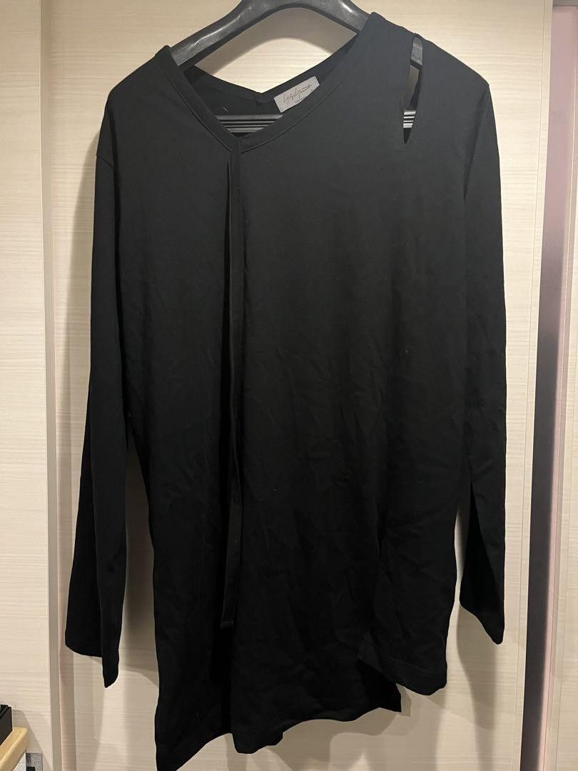 Yohji Yamamoto POUR HOMME 25ss SINGLE BINDER V NECK LONG SLEEVE HP-T34-082 Size US L / EU 52-54 / 3 - 1 Thumbnail