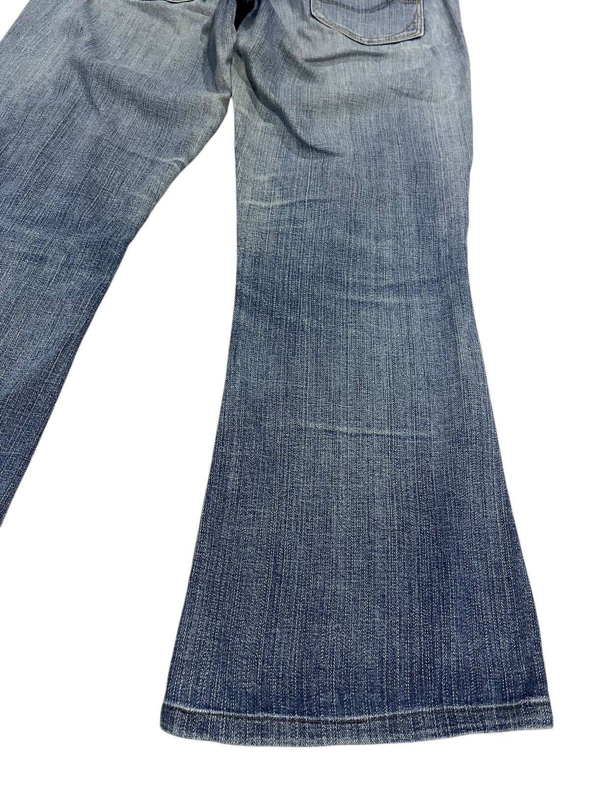 If Six Was Nine × Japanese Brand × Le Grande Bleu (L.G.B.) FLARE💥 Y2K JAPANESE BRAND WASHED BLUE JEANS Size 30" / US 8 / IT 44 - 10 Thumbnail