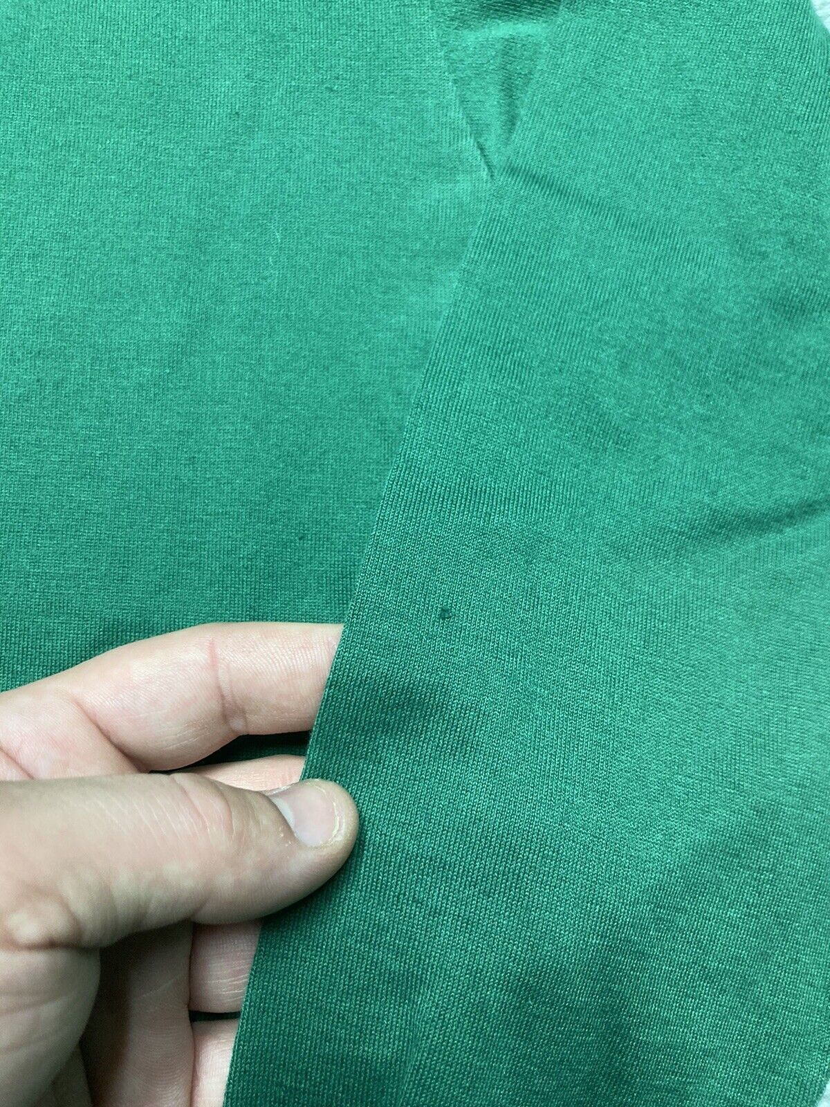 Vintage VTG 70s t shirt turtleneck green blank boys size 12 baby tee Size XS / US 0-2 / IT 36-38 - 2 Thumbnail