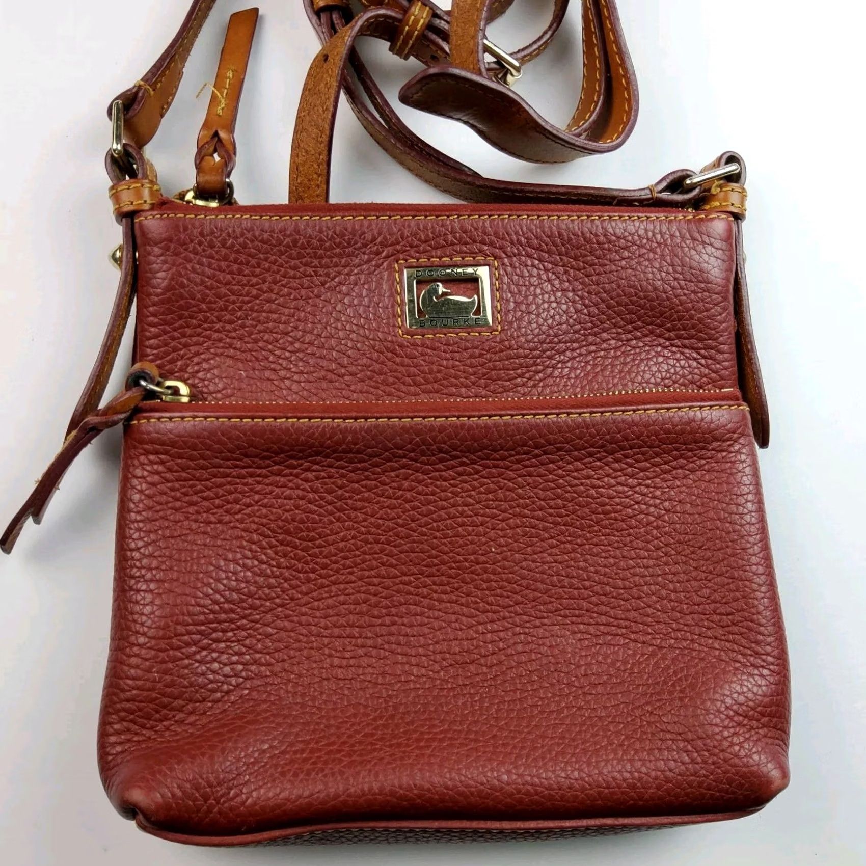 Dooney & Bourke Dooney & Bourke Pebbled Leather Crossbody Shoulder Handbag Purse Size ONE SIZE - 2 Thumbnail