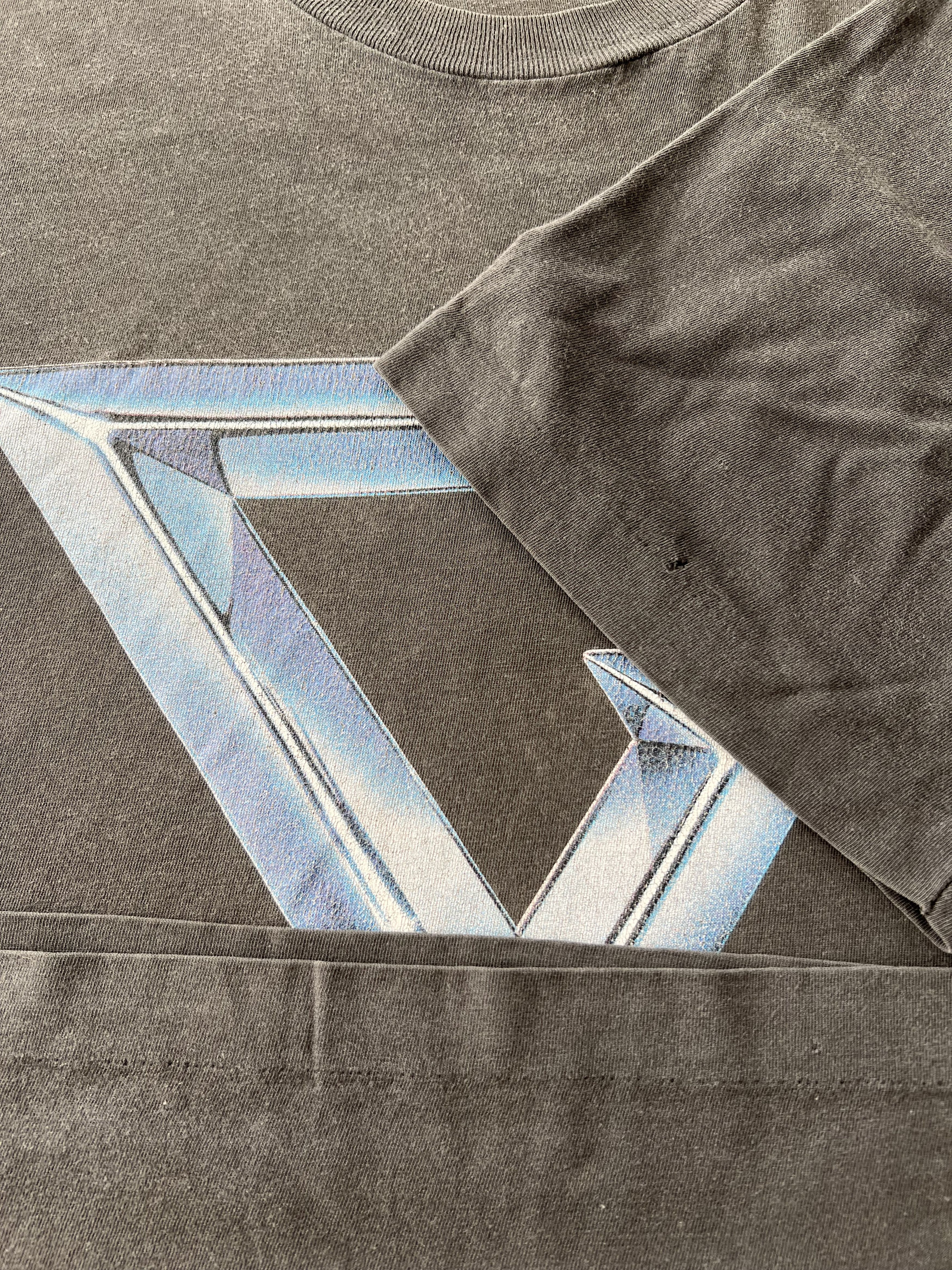 Vintage Vintage 1992 Gladiators TV Show British BBC Faded Black Tee Size US L / EU 52-54 / 3 - 5 Thumbnail