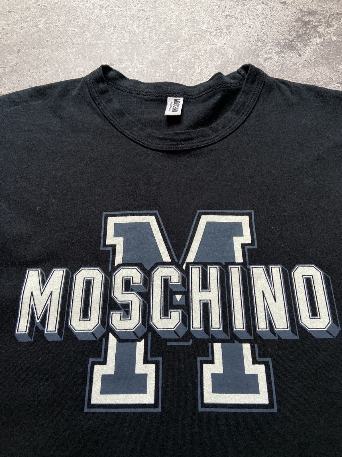 Moschino Moschino Long Sleeve T-shirt Black M Size US M / EU 48-50 / 2 - 2 Thumbnail