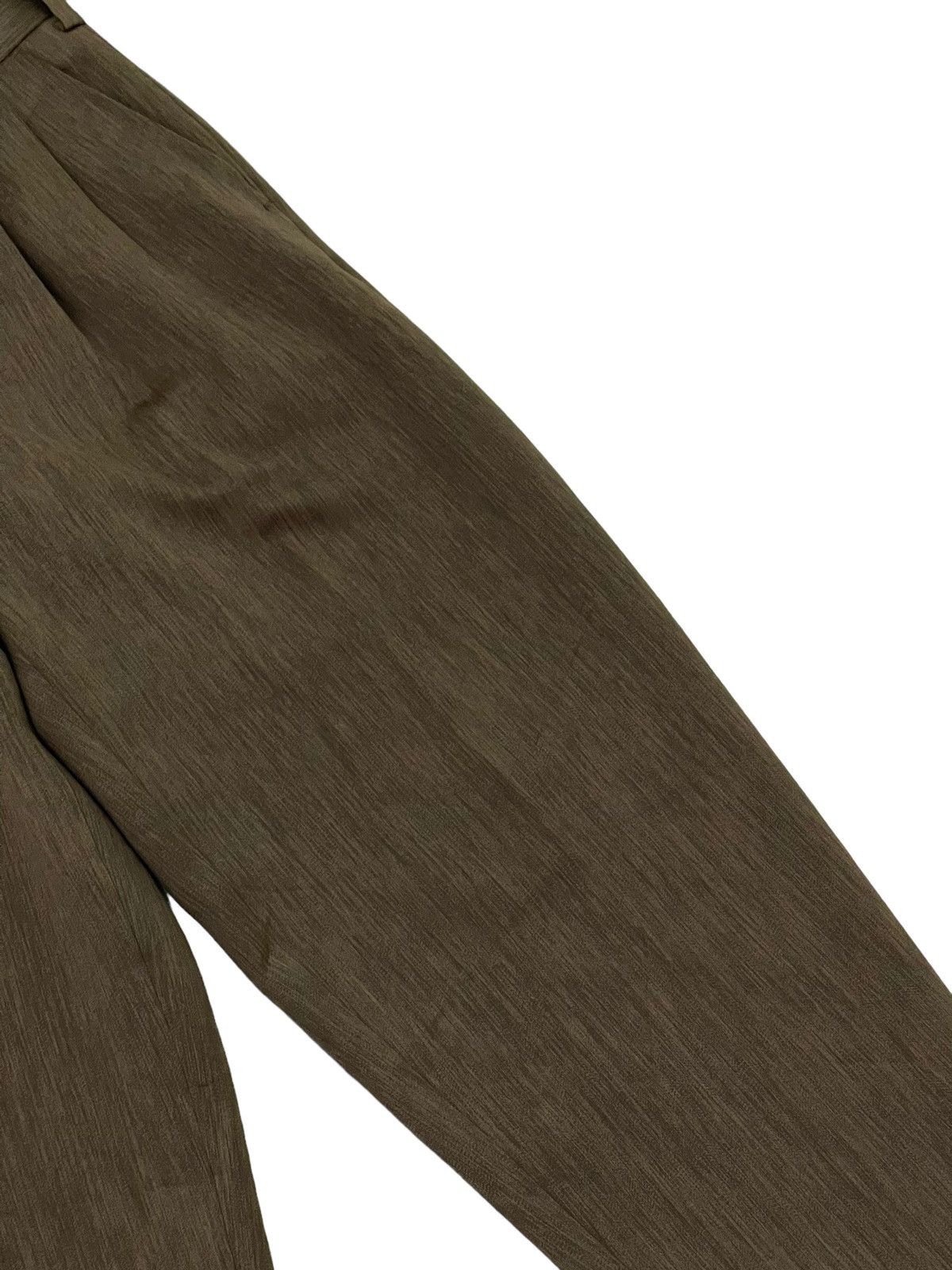 Japanese Brand Wide Baggy Tapered Vtg 90s Monsieur Bilvie Trouser 7🟦2 Size US 31 - 7 Thumbnail