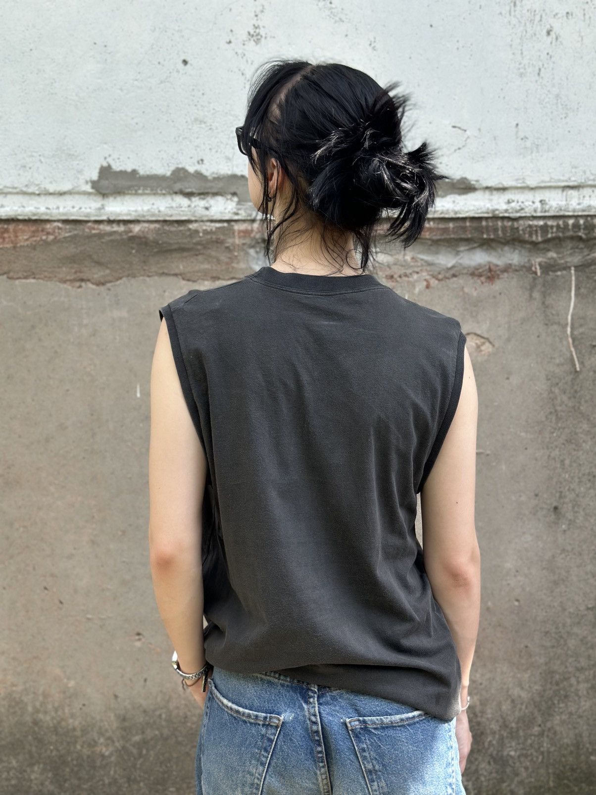 Levi's Vintage Clothing VTG Western Style Night Rebel Levi’s Heroes Tank Top Sleeves Size US M / EU 48-50 / 2 - 2 Thumbnail
