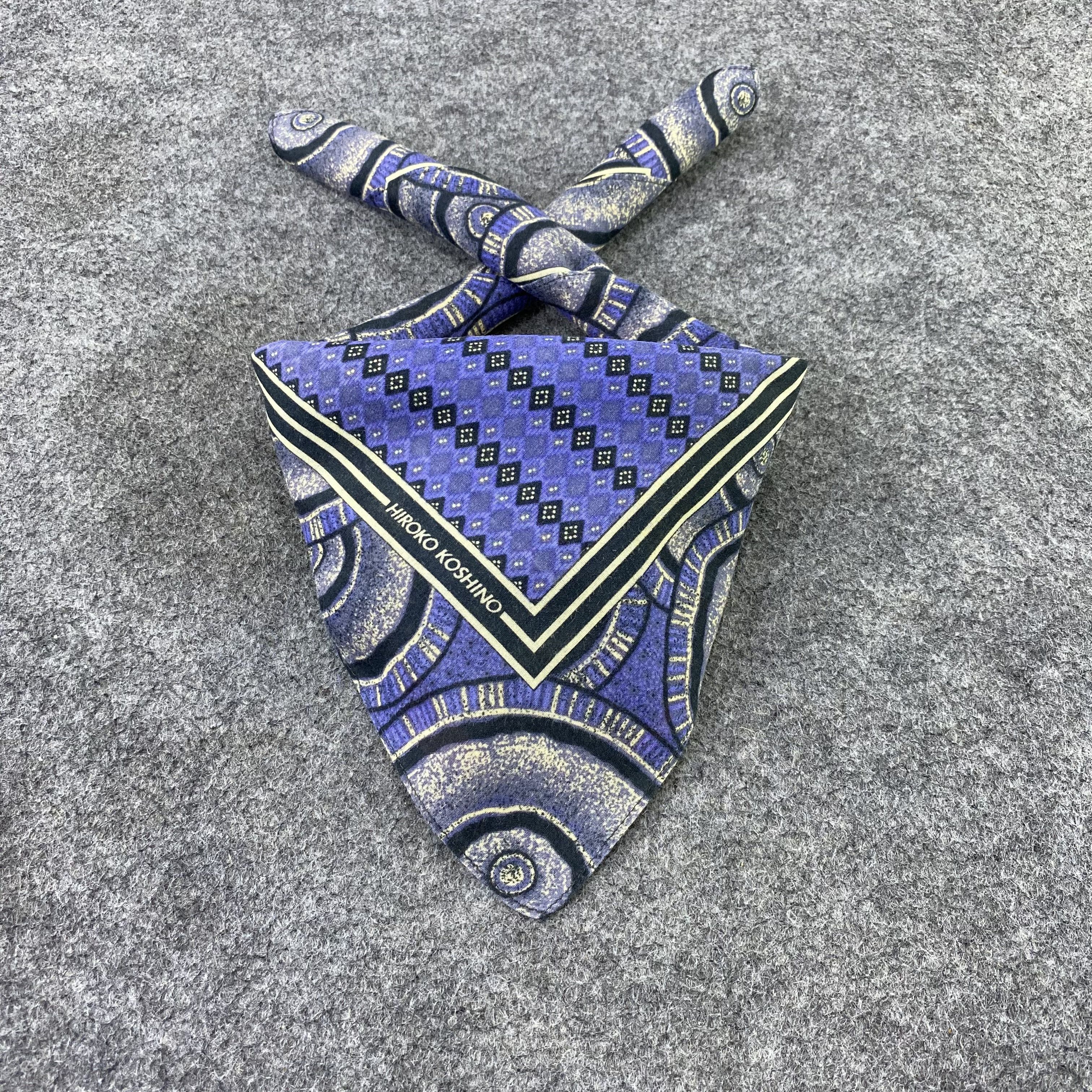 Hiroko Koshino Homme Hiroko Koshino Handkerchief / Bandana / Neckerchief -B1040 Size ONE SIZE - 2 Thumbnail