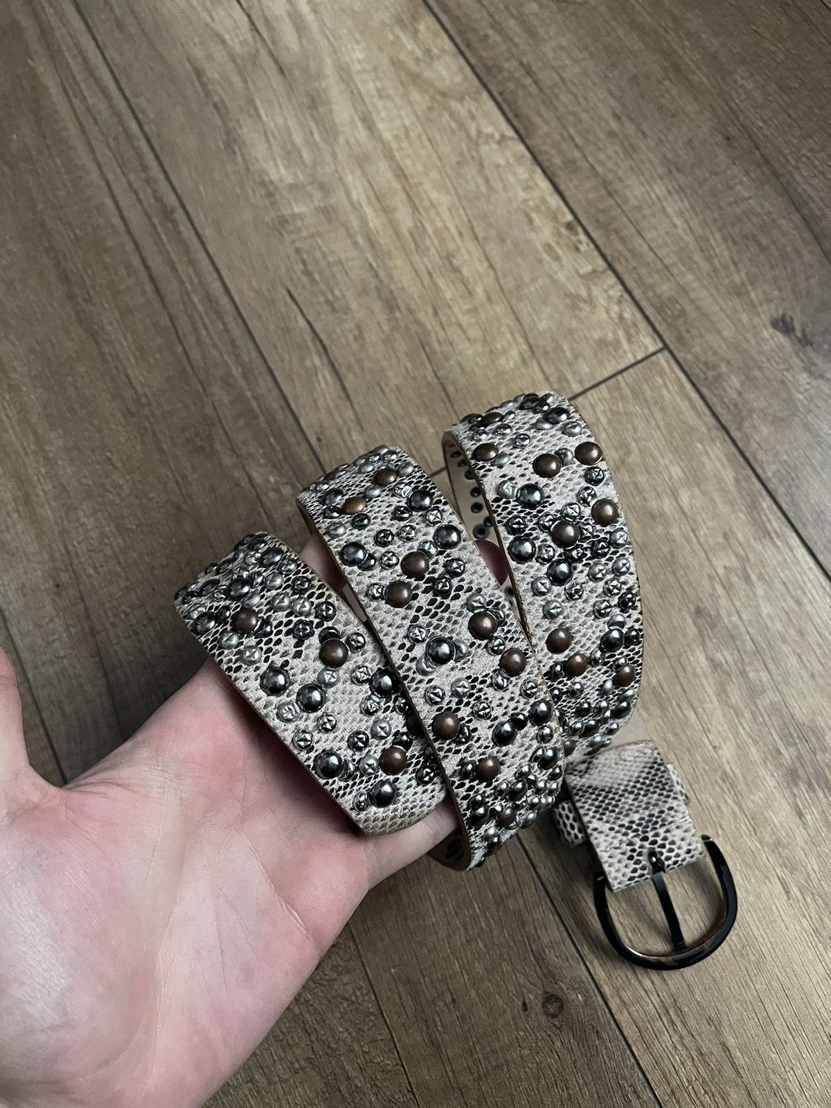 Vintage Y2K Vintage Opium Belt Punk Rock 90s BB Simon Style Size ONE SIZE - 10 Thumbnail
