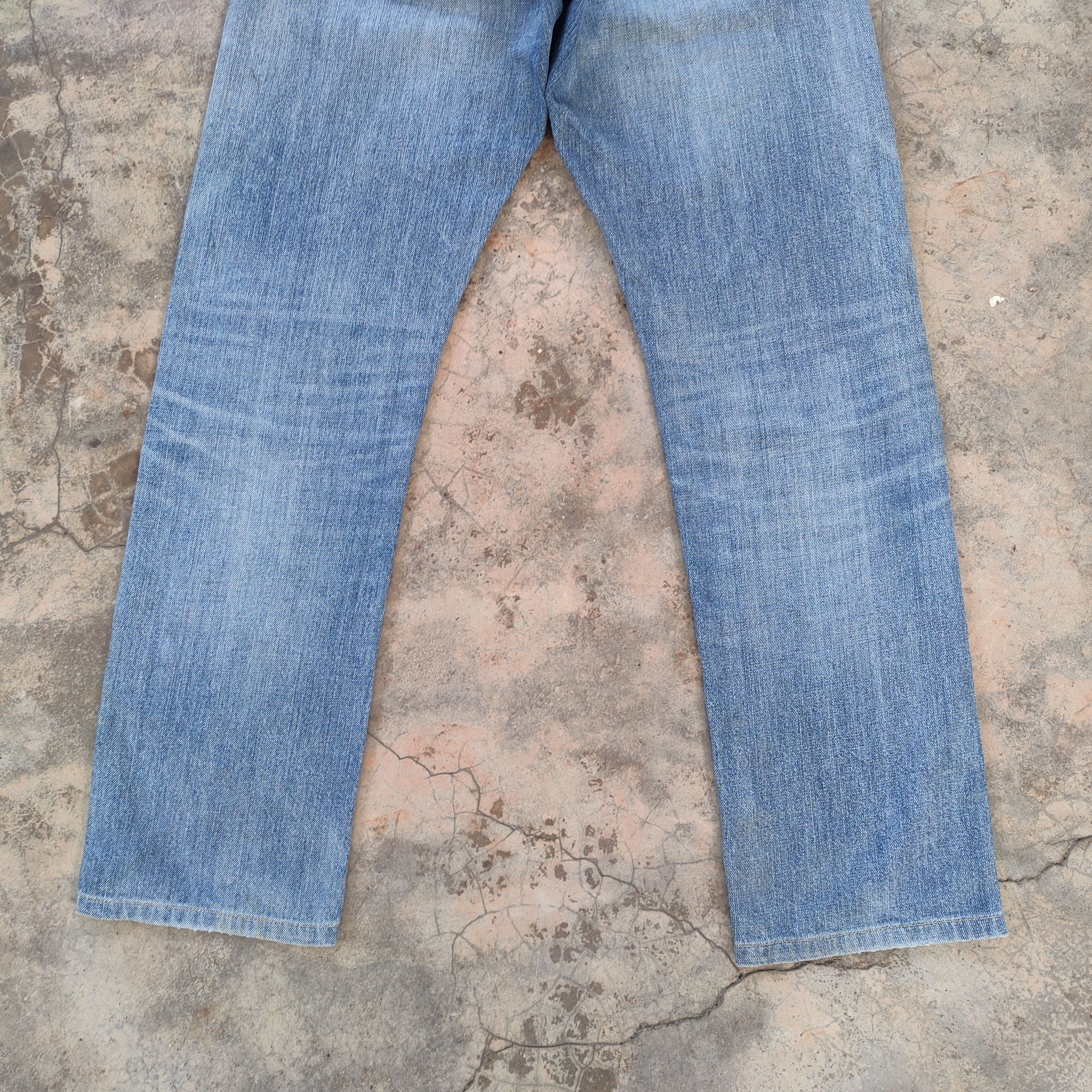 Japanese Brand VINTAGE JAPANESE FADED RIPPED JEANS DENIM PANTS Size US 32 / EU 48 - 10 Thumbnail