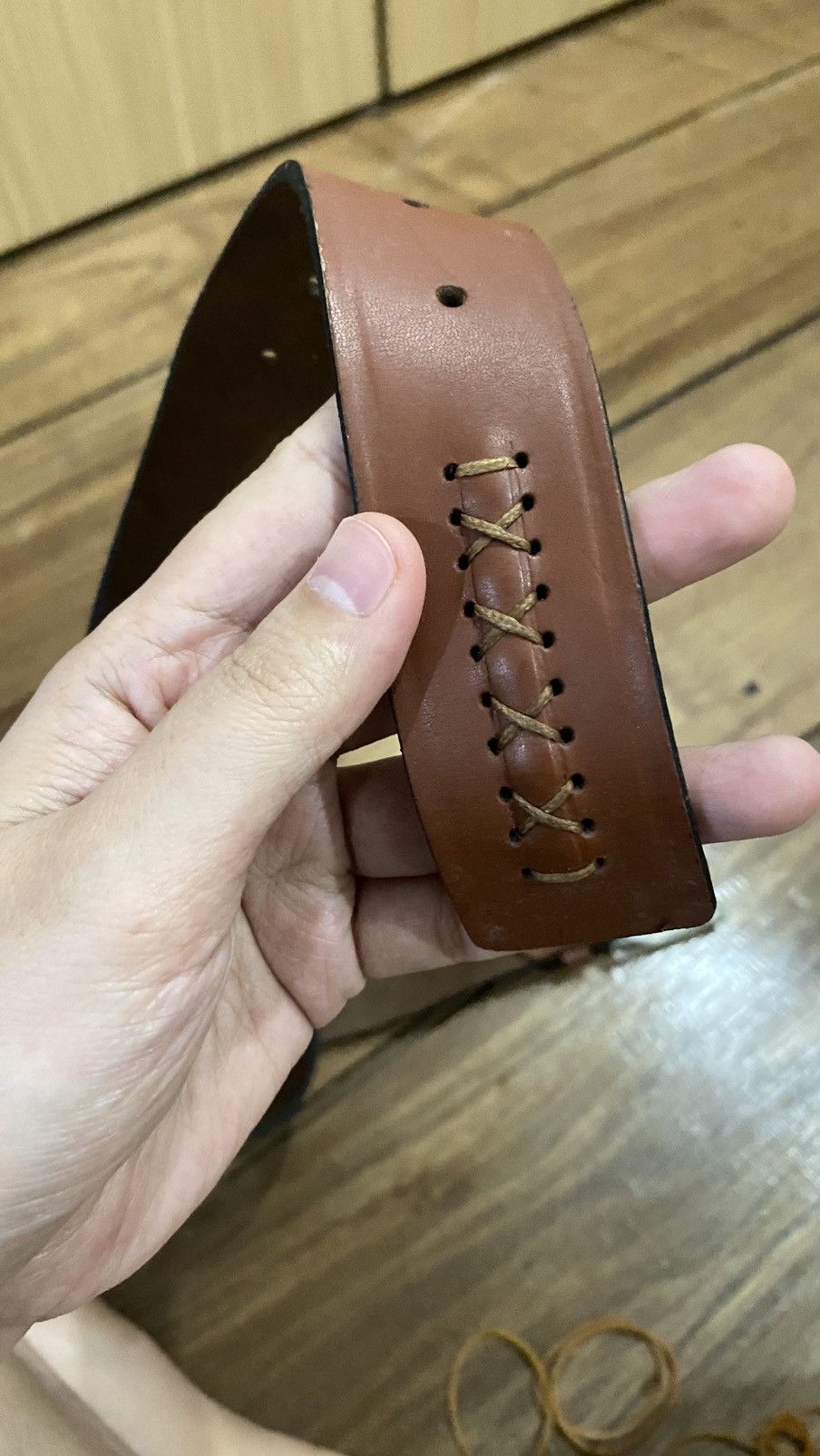 Vintage Y2K vintage belt leather made in italy Size ONE SIZE - 6 Thumbnail