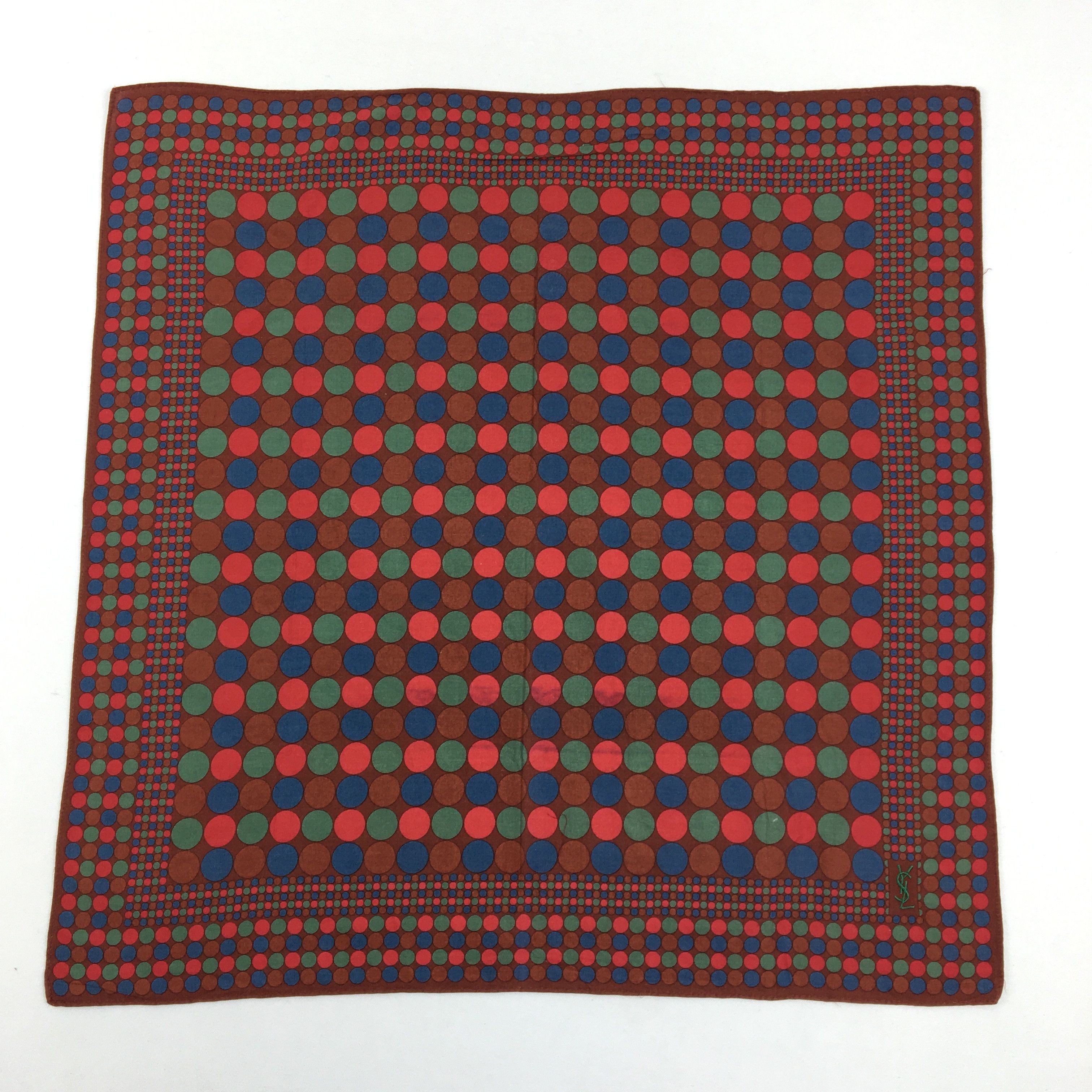 Yves Saint Laurent Yves Saint Laurent YSL Handkerchief 56789 Size ONE SIZE - 2 Thumbnail