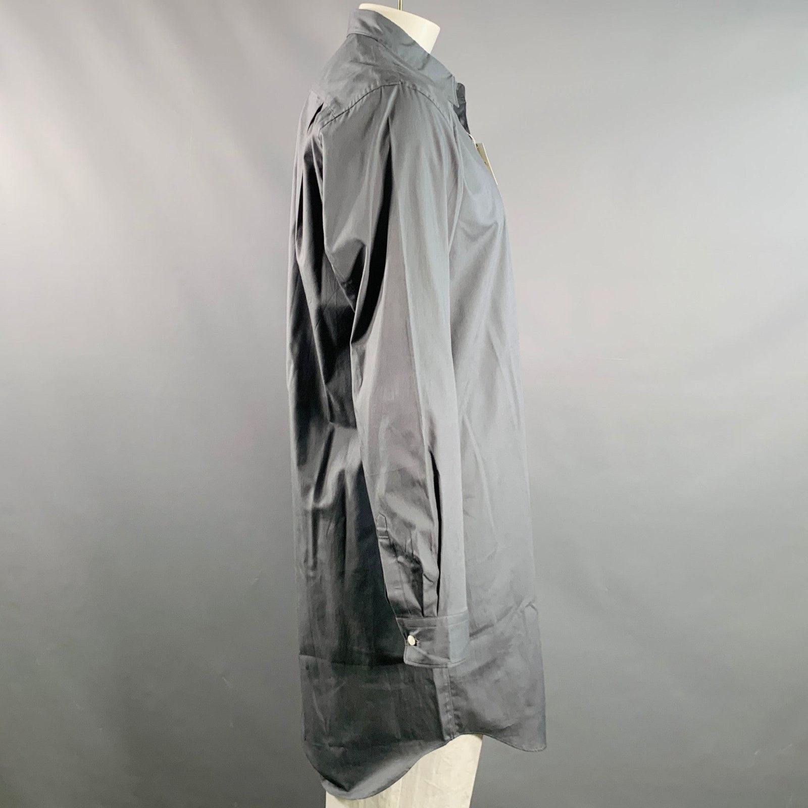 Comme des Garcons COMME des GARCONS HOMME PLUS XL Longline Long Sleeve Shirt Size US XL / EU 56 / 4 - 2 Thumbnail