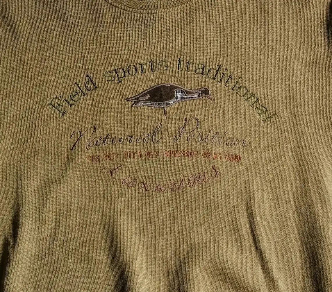 Habitat × New Zealand Outback Sovali Field Sport Traditional Embroidered Logo Sweatshirt Size US L / EU 52-54 / 3 - 5 Thumbnail