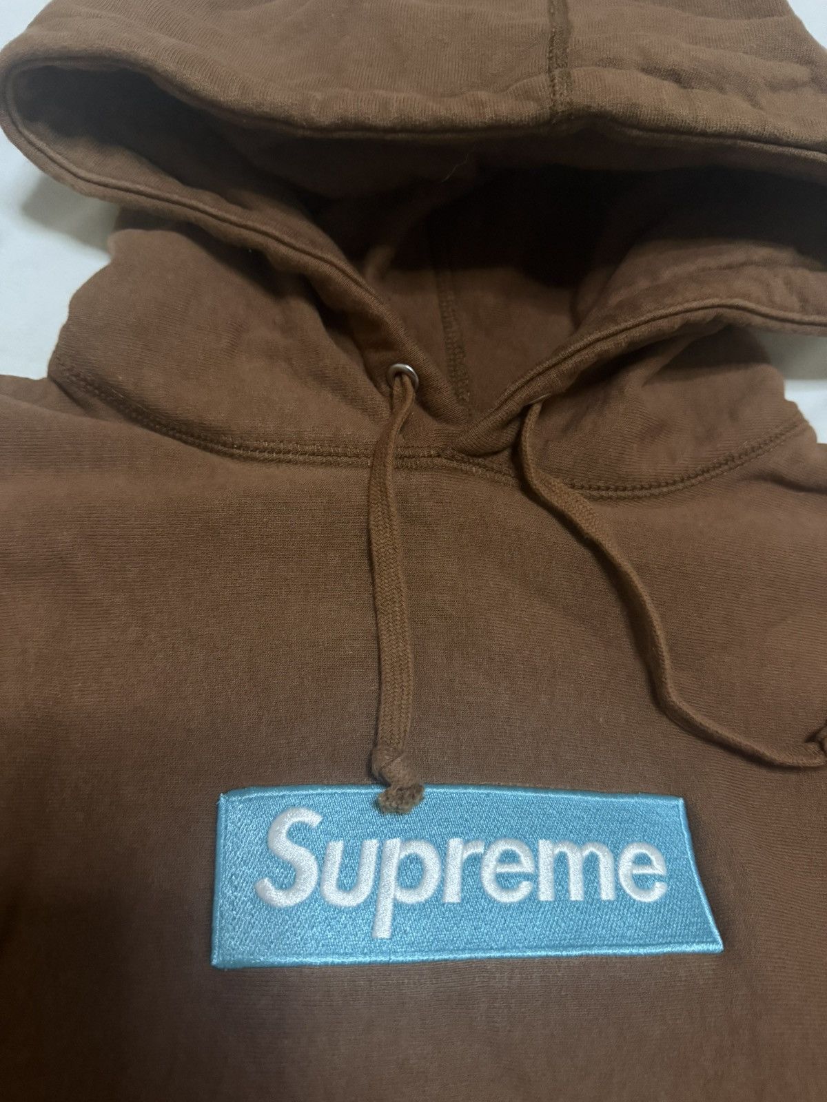 Supreme Supreme fw17 rust Brown box logo hooded hoodie Size US S / EU 44-46 / 1 - 2 Thumbnail