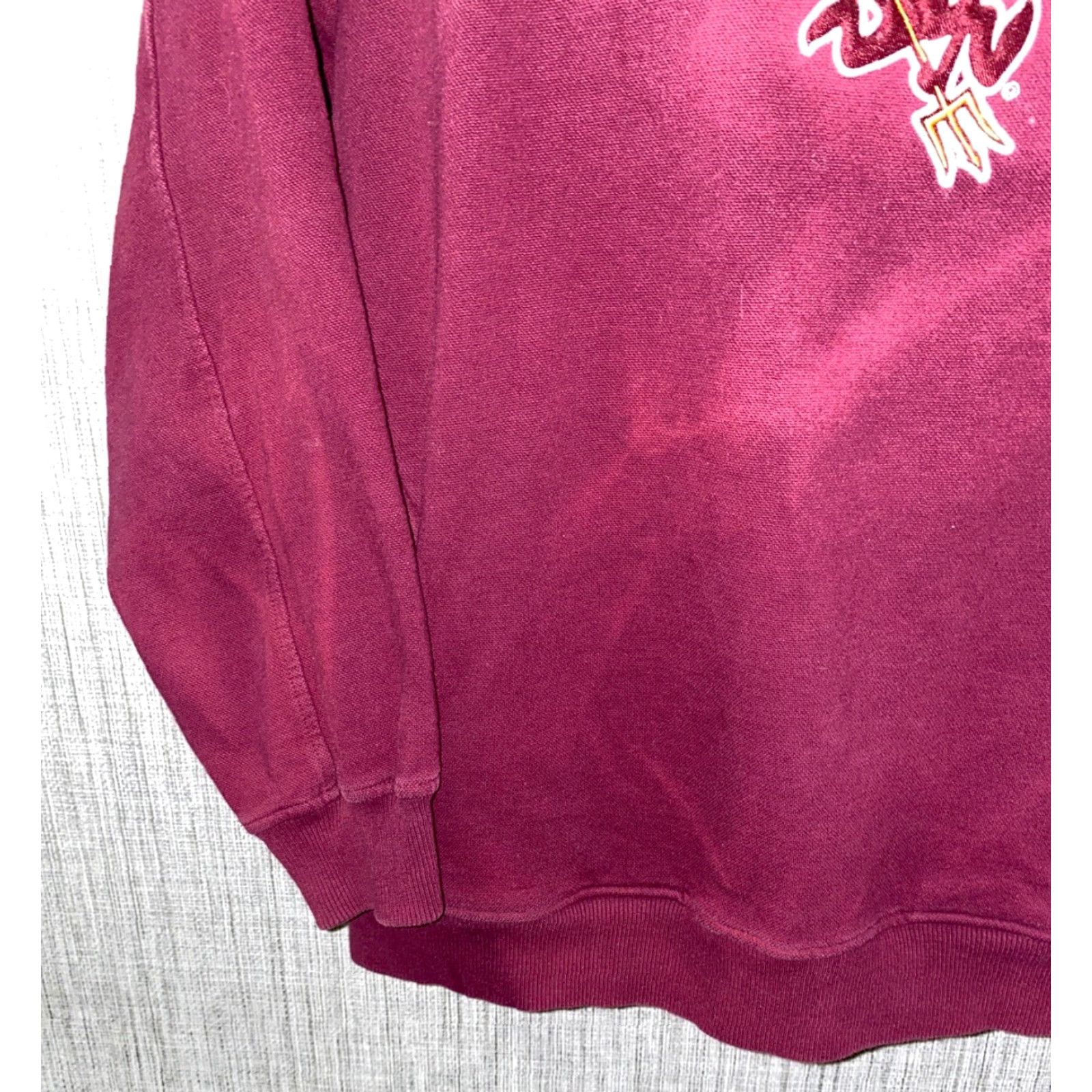 Nike VINTAGE Nike Sweater 1/2 Zip Red ASU Sun Devils Size S Mens Size US S / EU 44-46 / 1 - 4 Thumbnail