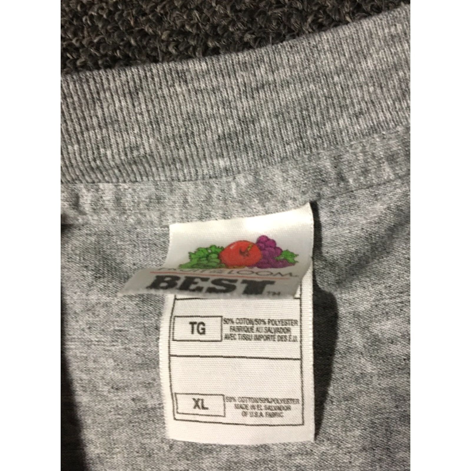 Vintage VINTAGE Property Of F.U. Sex Ed Making You Sweat Shirt XL Gray Mens Short Sleeve 90s Grunge Comedy School College USA USA 80s Surf Skate Size US XL / EU 56 / 4 - 6 Thumbnail