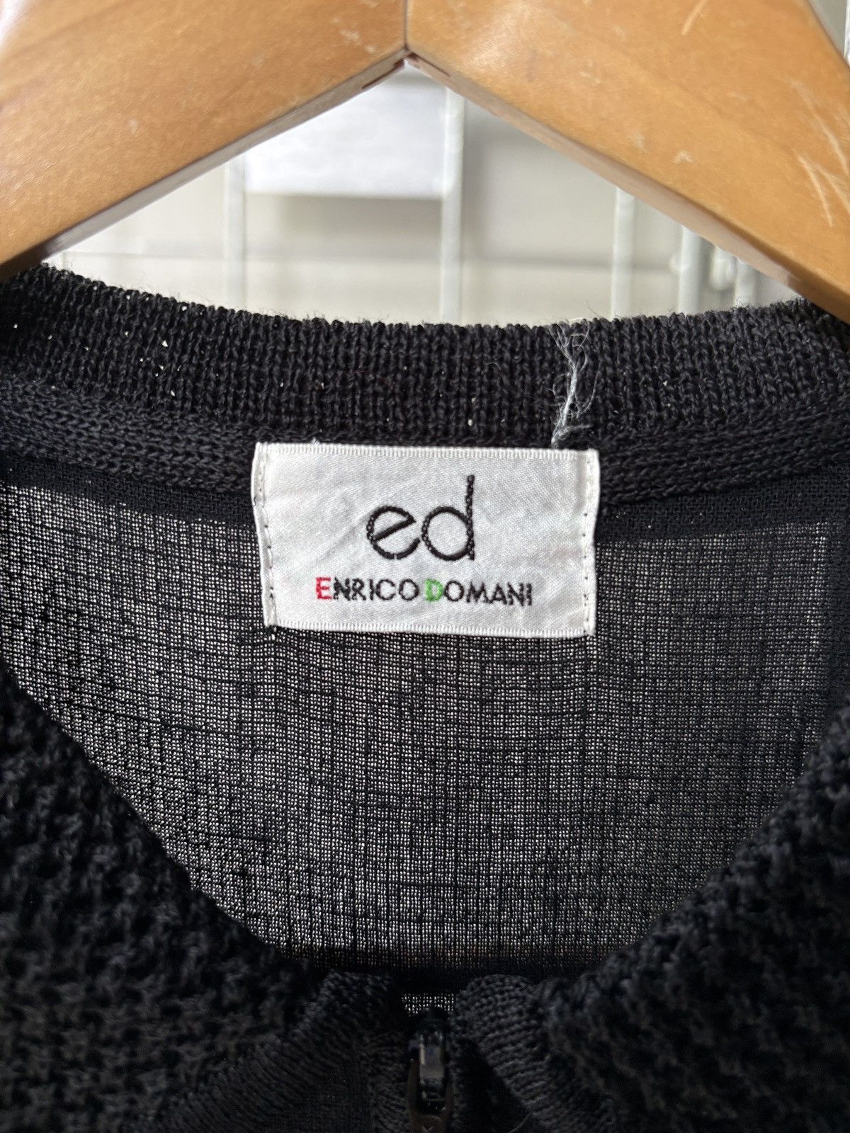 Japanese Brand ed Enrico Domani black top Size M / US 6-8 / IT 42-44 - 3 Thumbnail