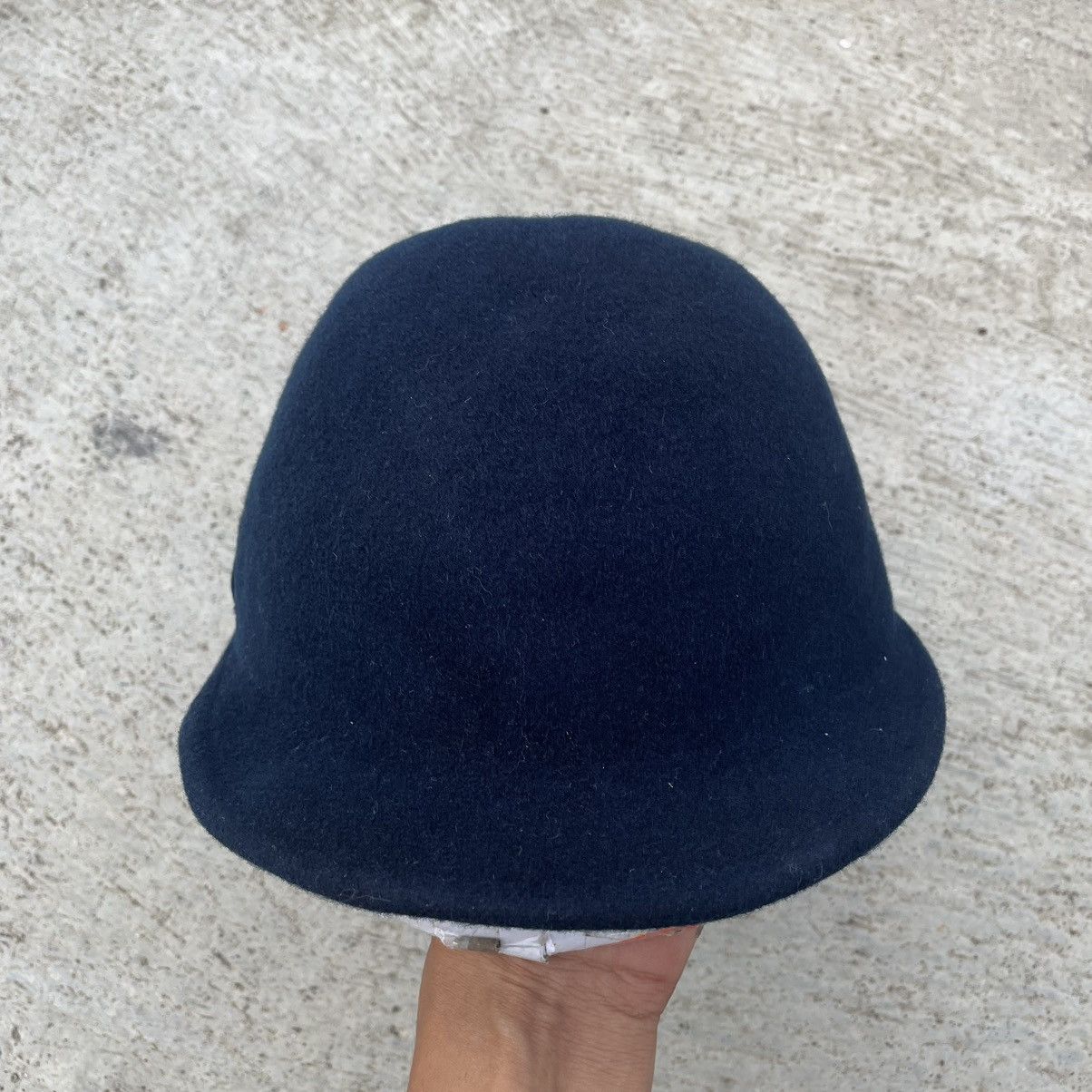 image of Kangol Wool Vintage Y2K Kangoo Flat Cap in Navy, Men's