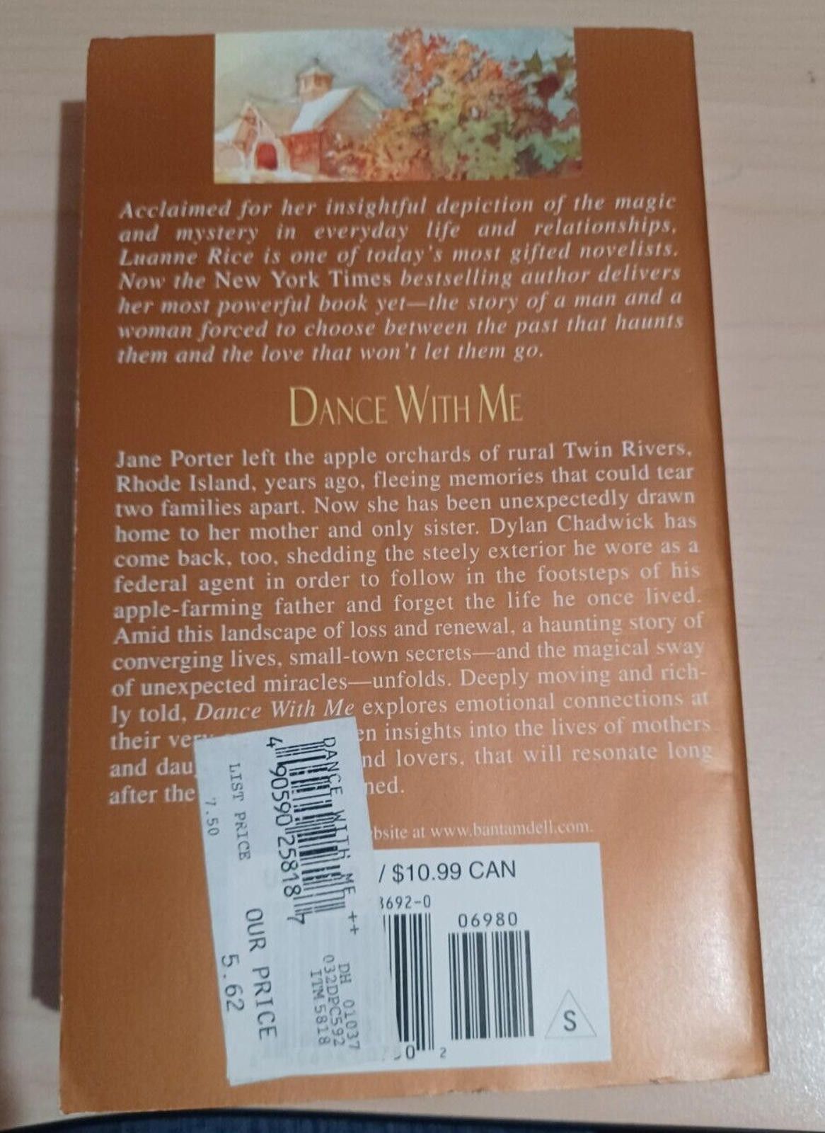 Other Dance with Me by Luanne Rice (2004, Mass Market) Size ONE SIZE - 2 Thumbnail