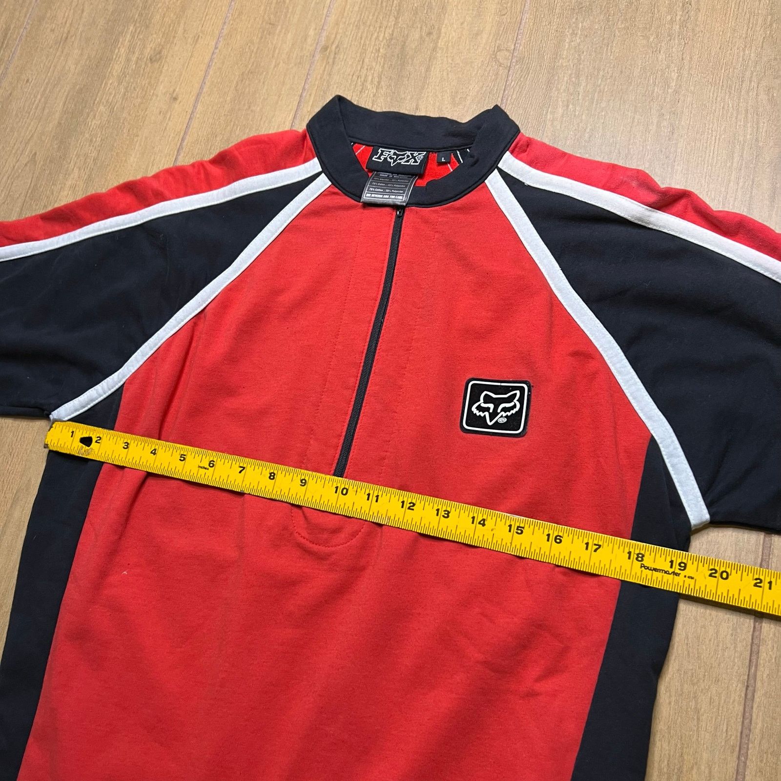 Fox Racing Fox Racing Premium Red/Black Cycling Jersey Sz L Rare VTG Size US L / EU 52-54 / 3 - 5 Thumbnail