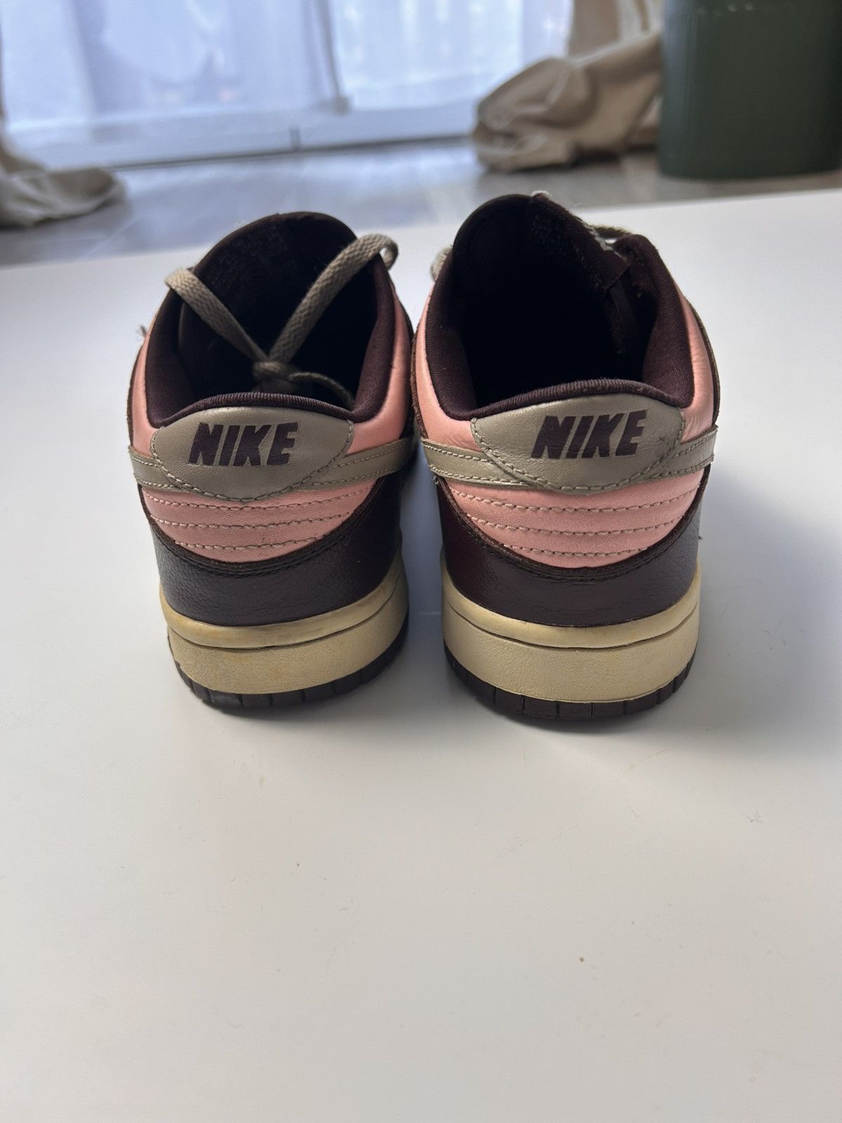 Nike × Vintage Nike dunk low pro mahogany storm pink stussy Size US 8 / IT 38 - 3 Thumbnail
