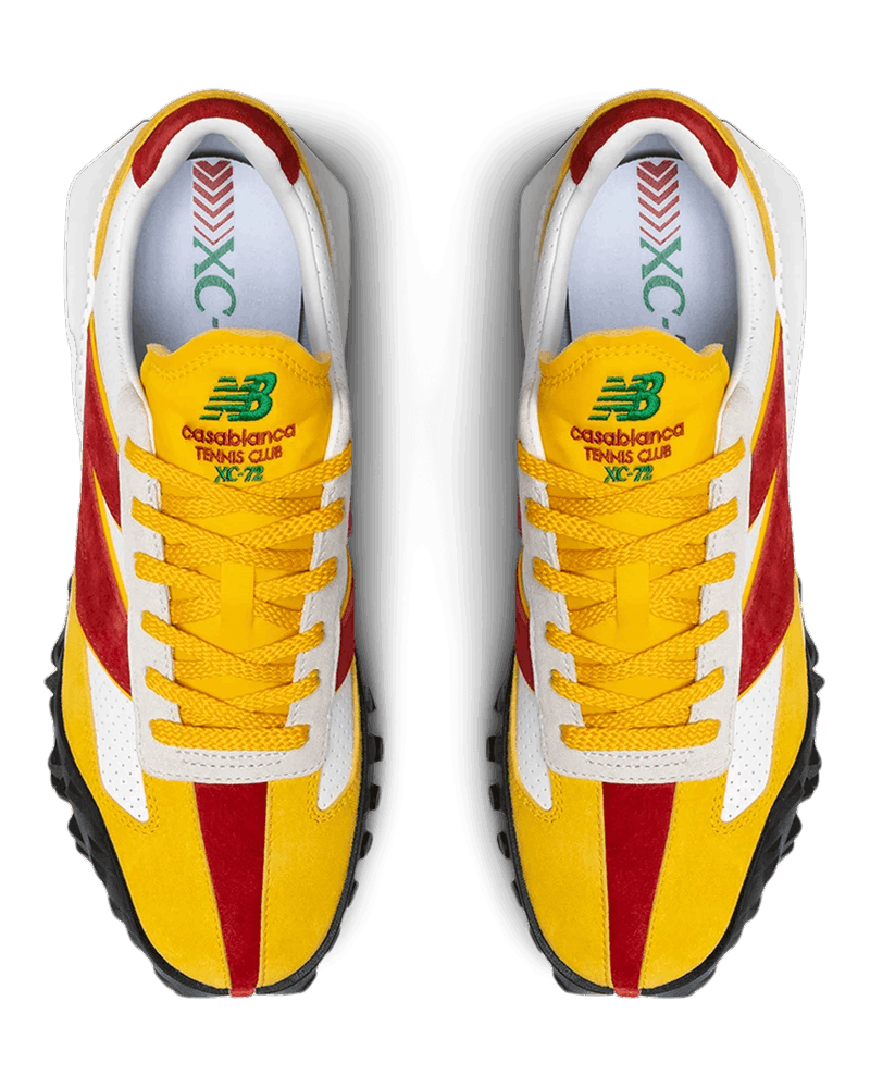 Casablanca × New Balance o1mle0126 Unisex XC-72 Low-Top Sneakers in Multicolor Size US 12 / IT 42 - 5 Thumbnail