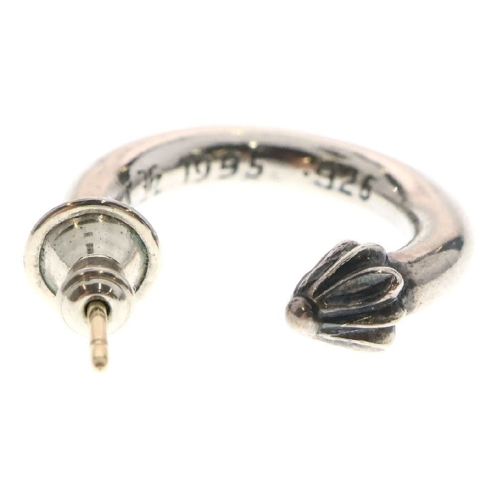 Chrome Hearts Chrome Hearts Plain Silver Hoop Earring BCA101 Size ONE SIZE - 4 Thumbnail
